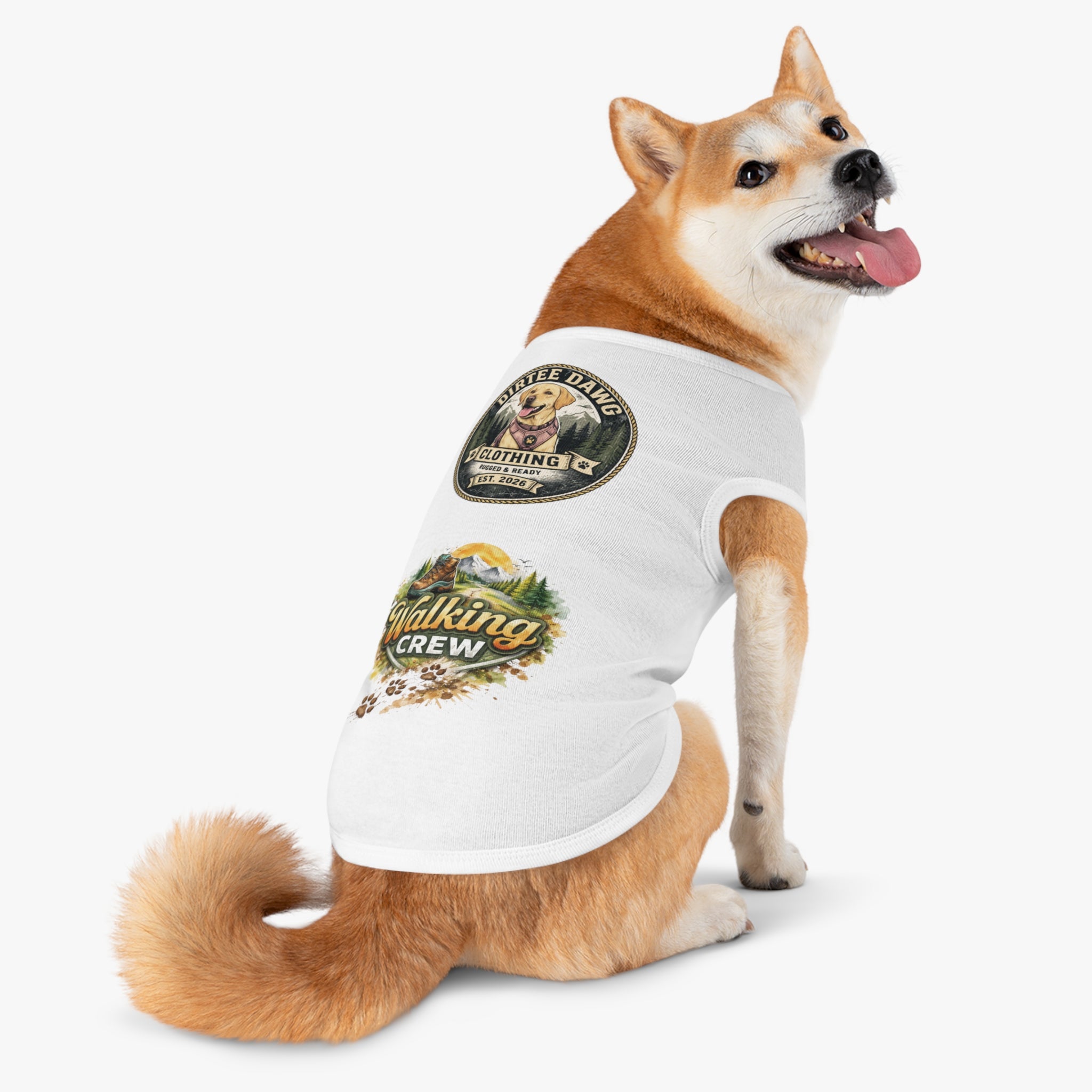 DAWG Sweater-Walking Crew Slogan