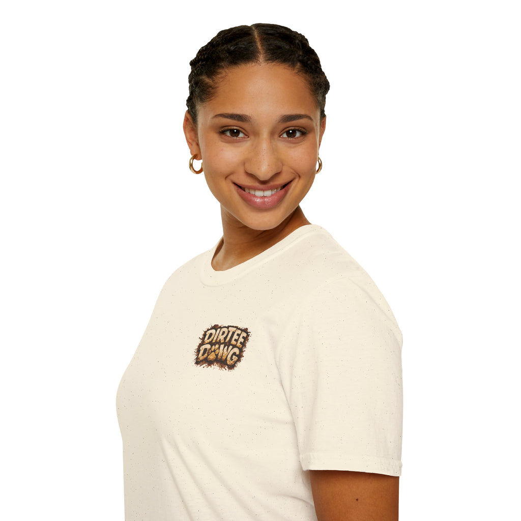 Slogan Tee 'Dog Walking Is A Team Sport' Graphic
