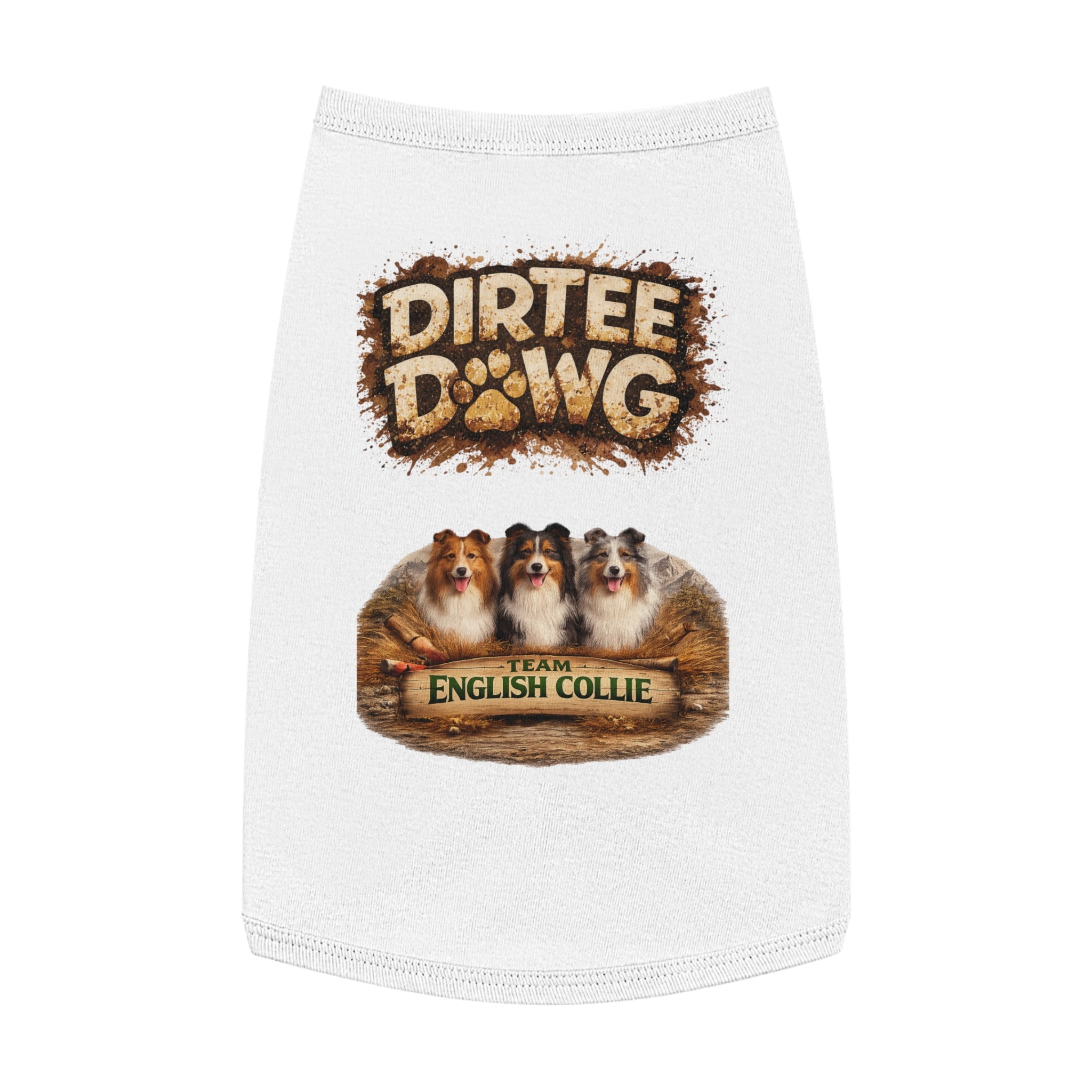 Dirtee Dawg Sweater  English Collie