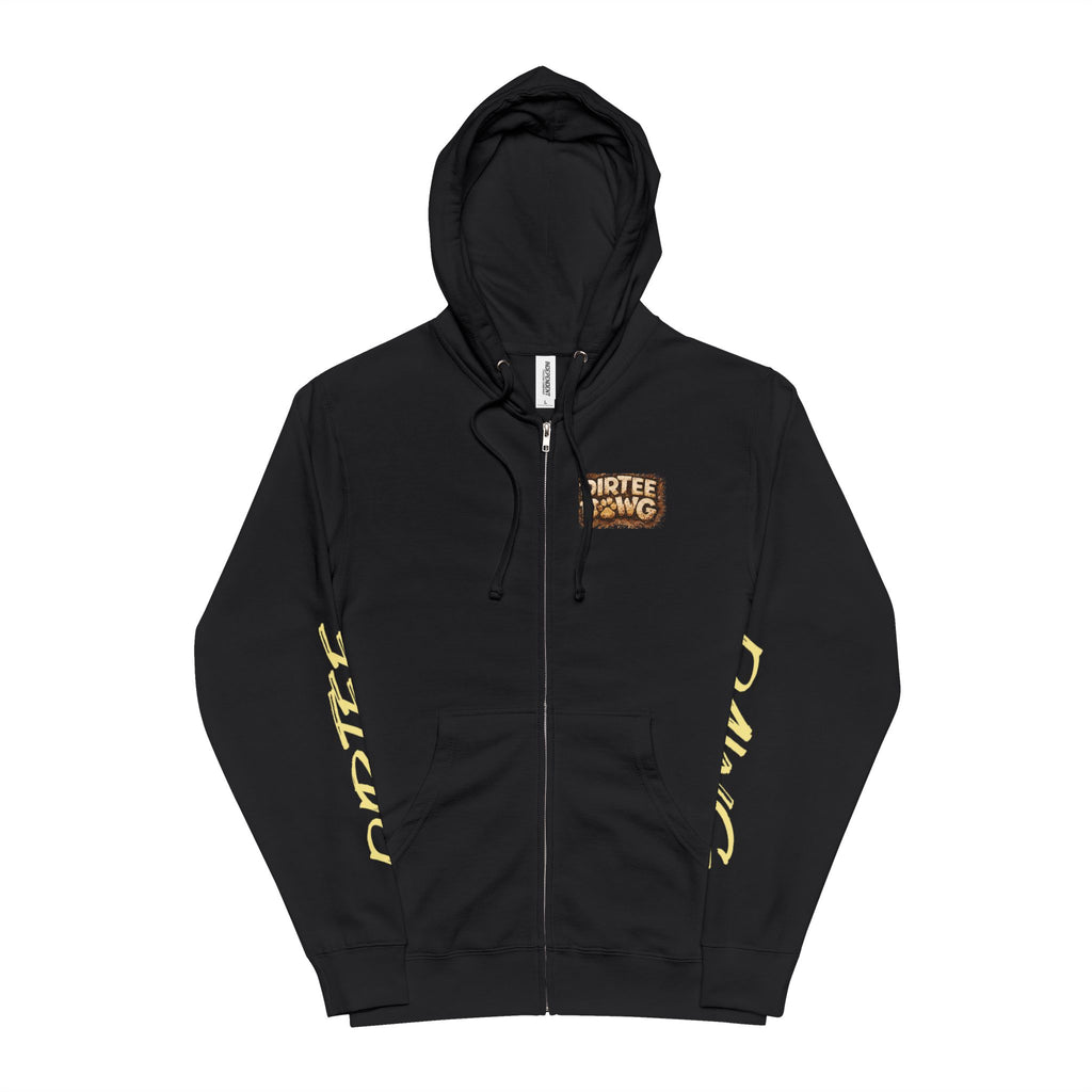 DIRTEE DAWG Branded Zip-Up Hoodie