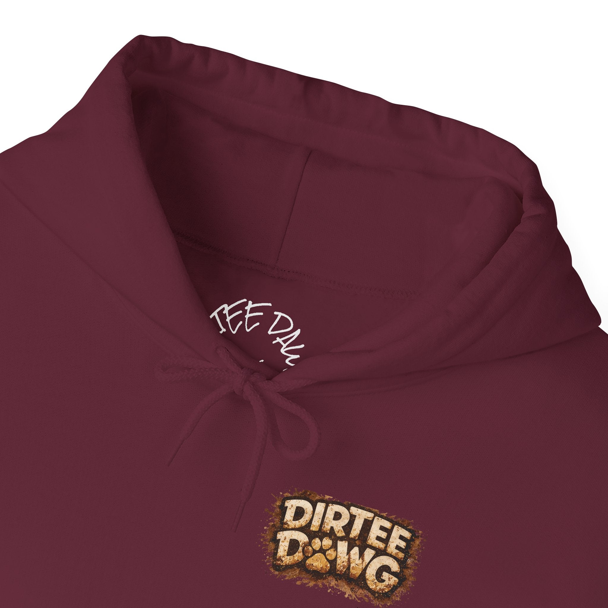 DIRTEE DAWG Logo & Sleeve Print Hoodie