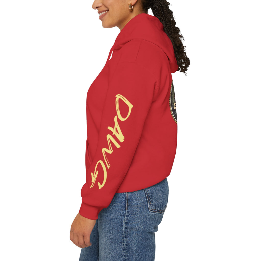 DIRTEE DAWG Logo & Sleeve Print Hoodie