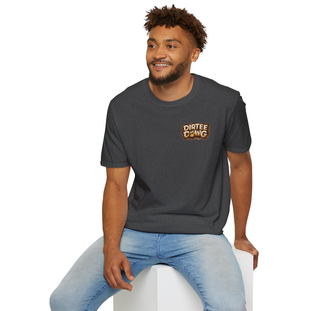 Slogan Tee 'Dog Walking Is A Team Sport' Graphic