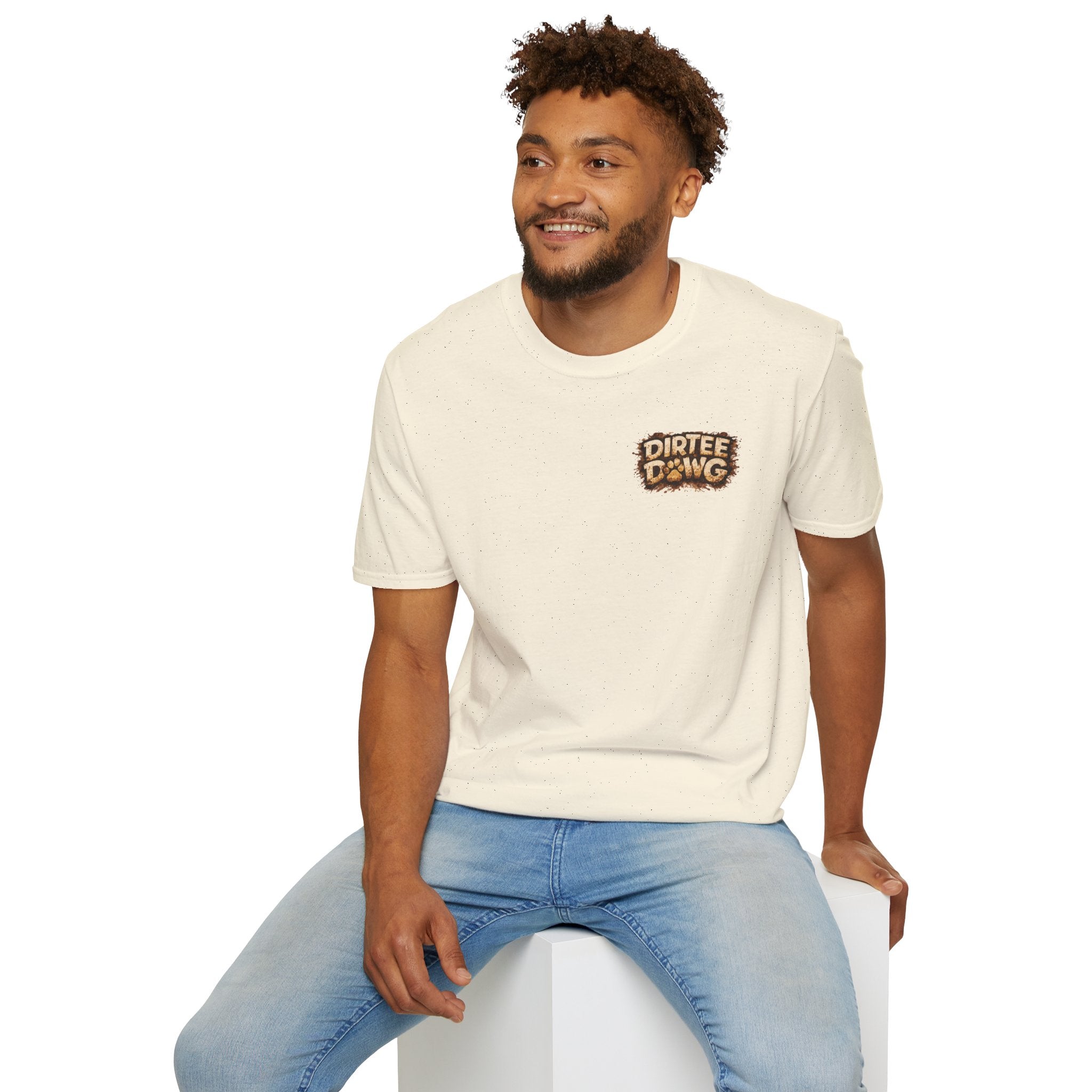 Slogan Tee 'Dog Walking Is A Team Sport' Graphic