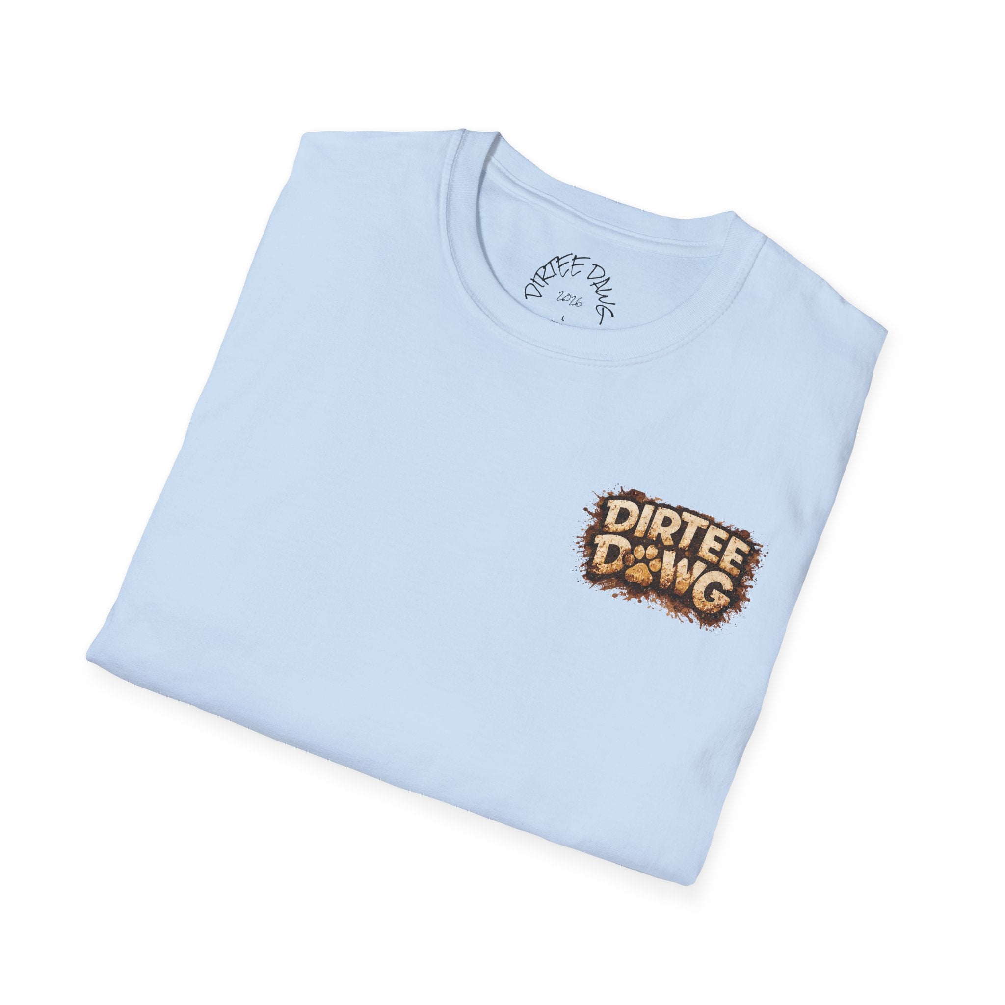 "DIRTY PAWS" Slogan Tee