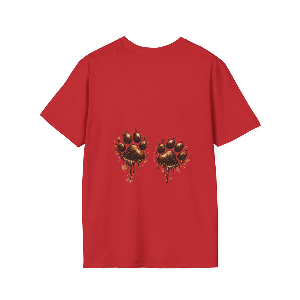 "DIRTY PAWS" Slogan Tee