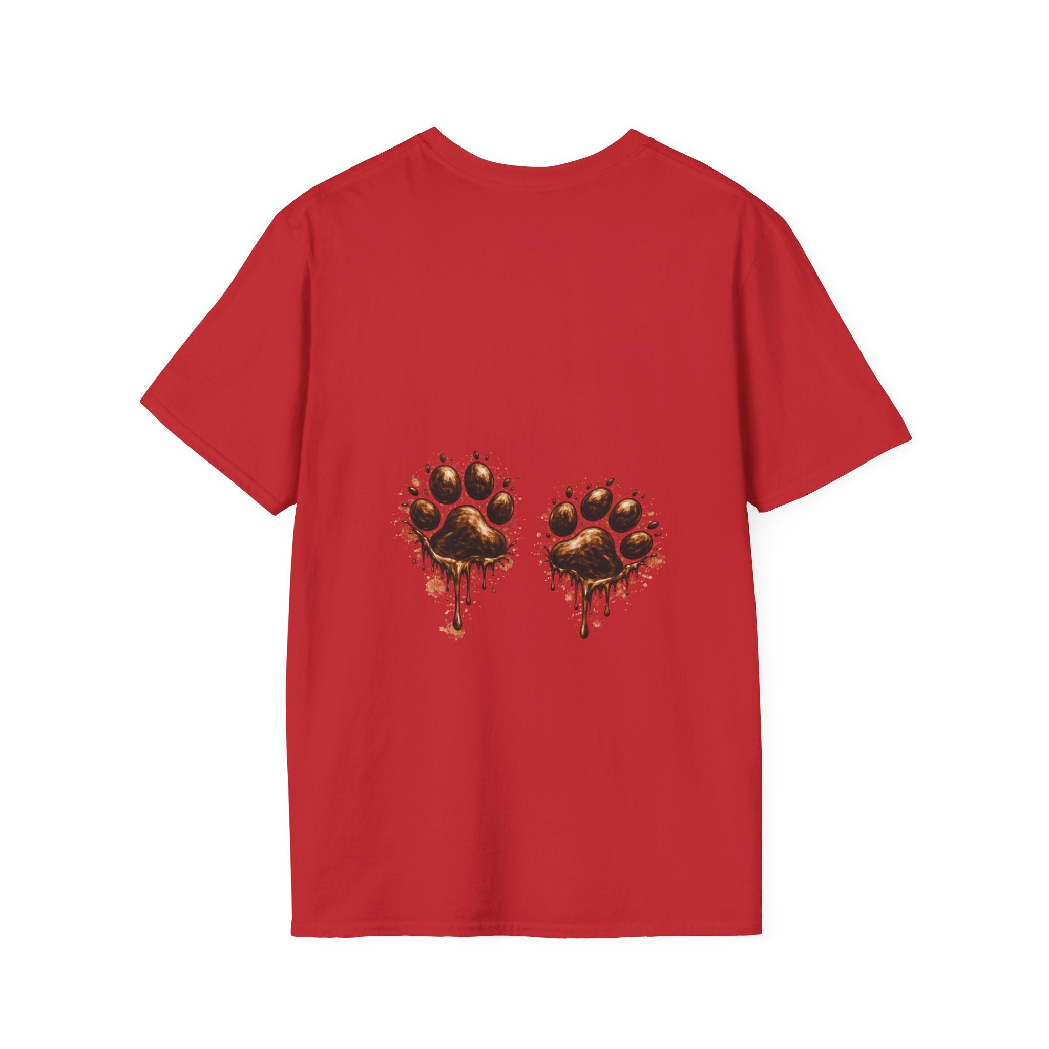 "DIRTY PAWS" Slogan Tee