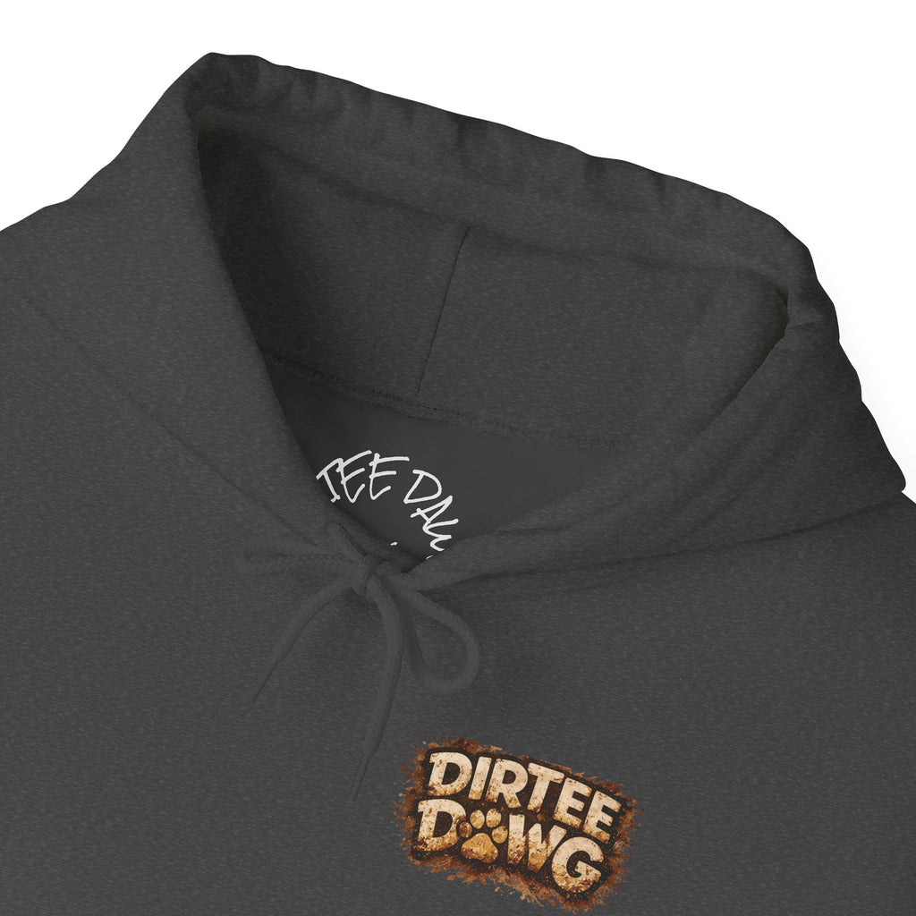 DIRTEE DAWG Logo & Sleeve Print Hoodie