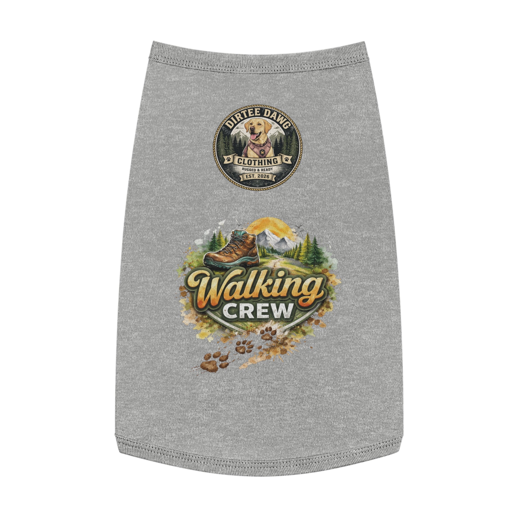 DAWG Sweater-Walking Crew Slogan