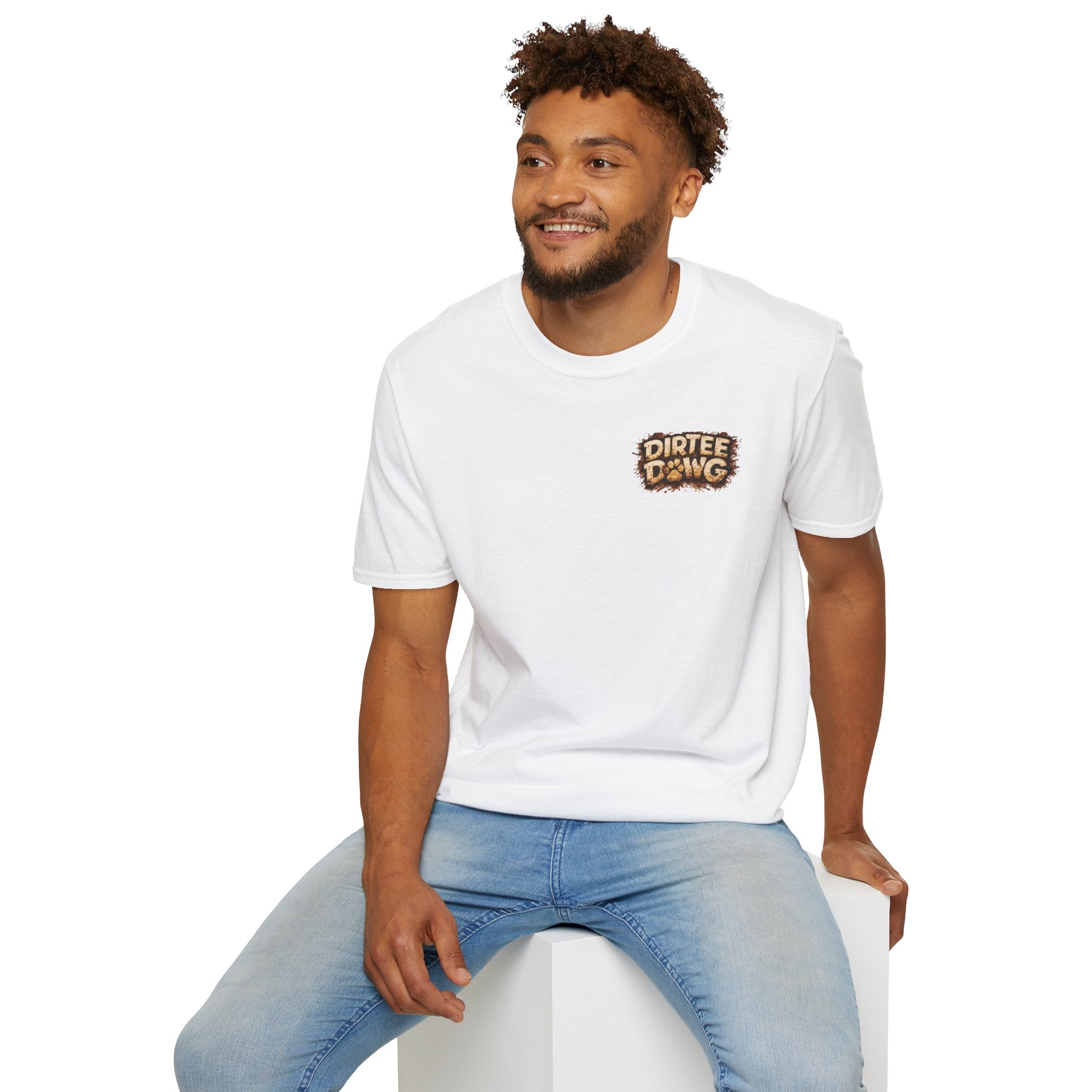 Slogan Tee 'Dog Walking Is A Team Sport' Graphic