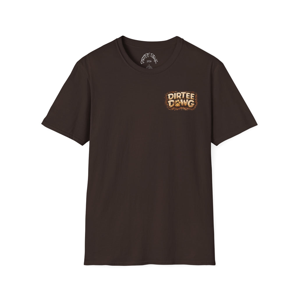 Slogan Tee "Canine Evolution" Graphic