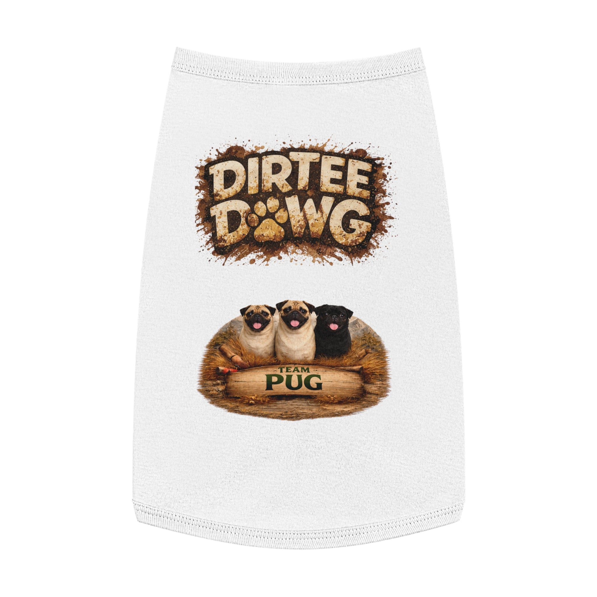 Dirtee Dawg Sweater Pug