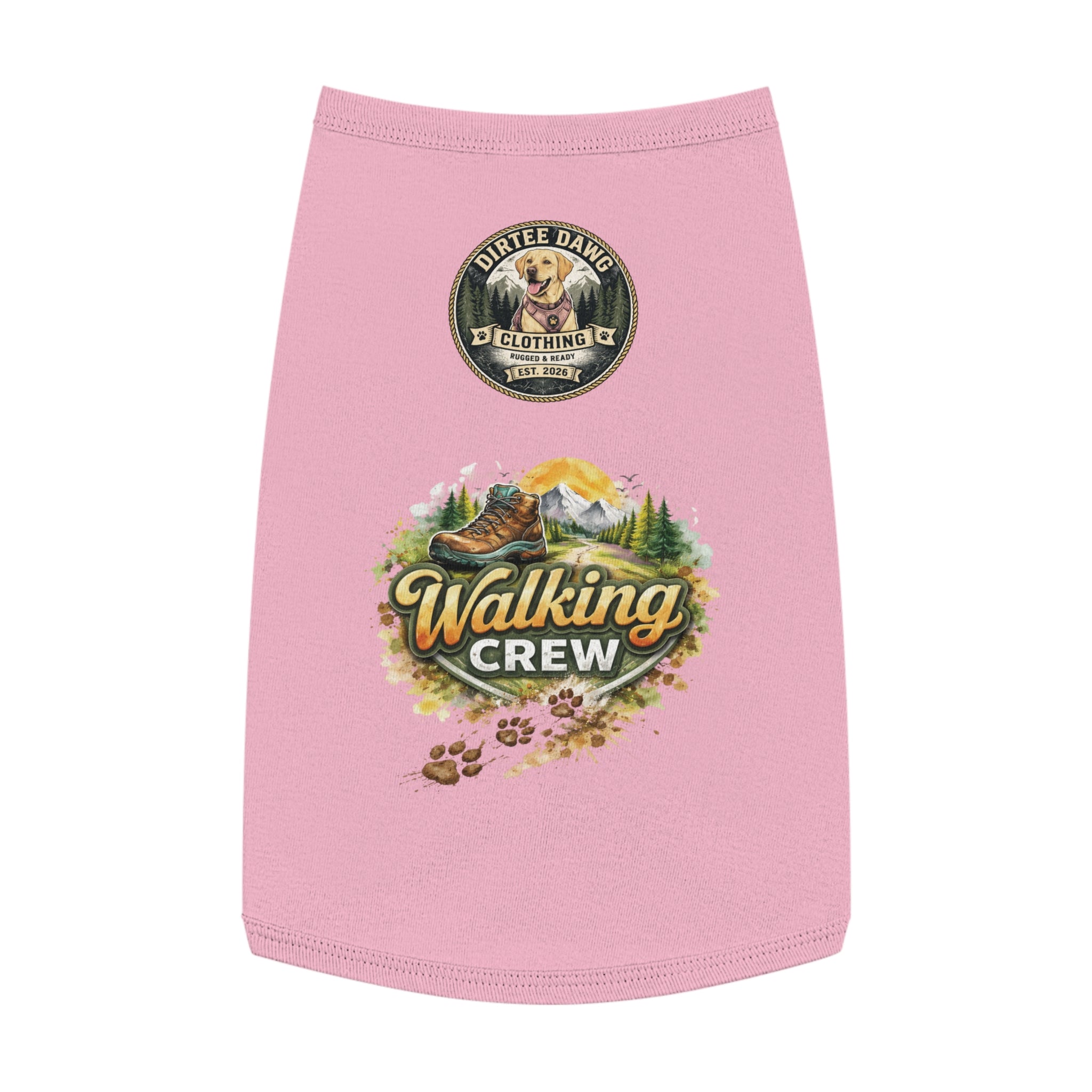 DAWG Sweater-Walking Crew Slogan