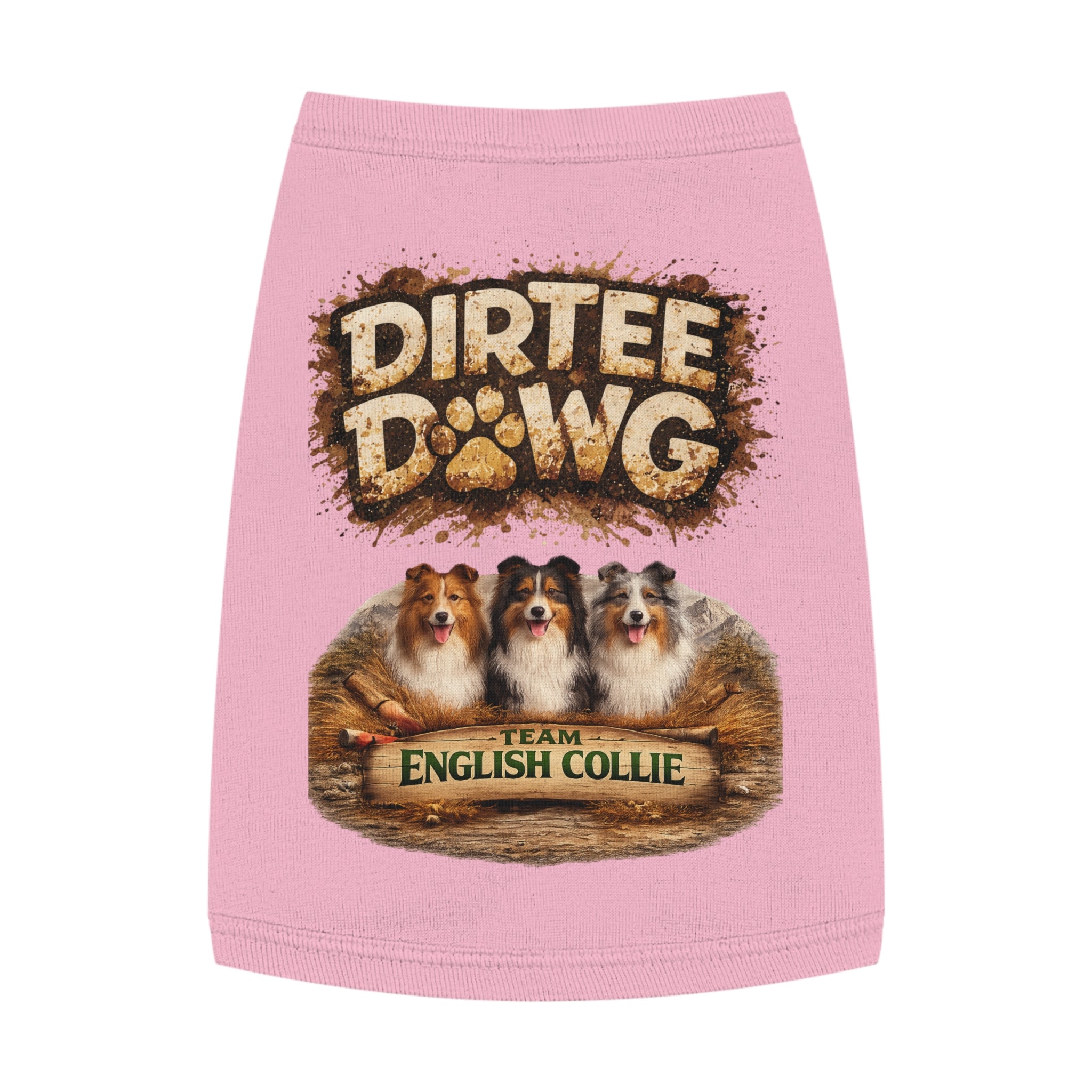 Dirtee Dawg Sweater  English Collie