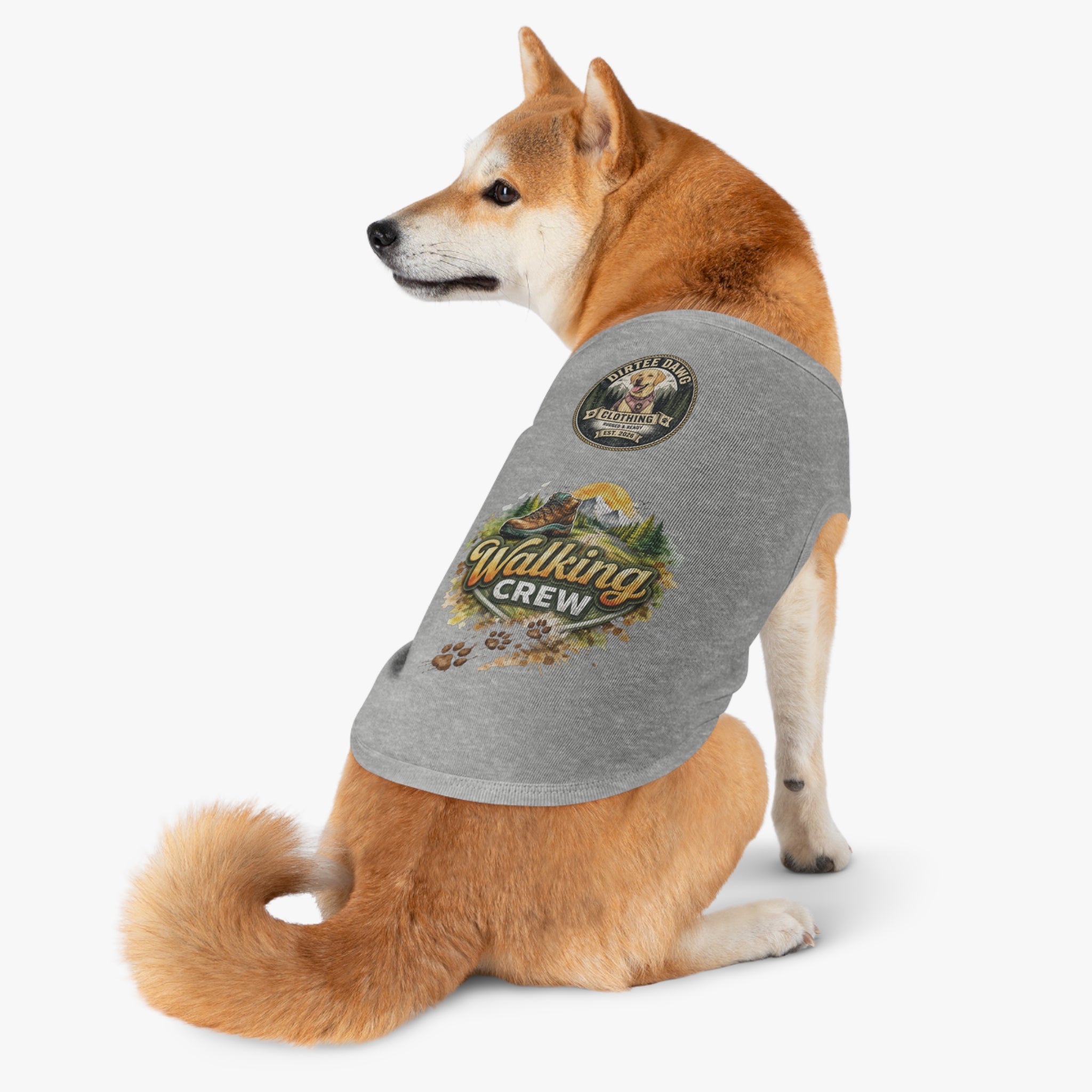 DAWG Sweater-Walking Crew Slogan