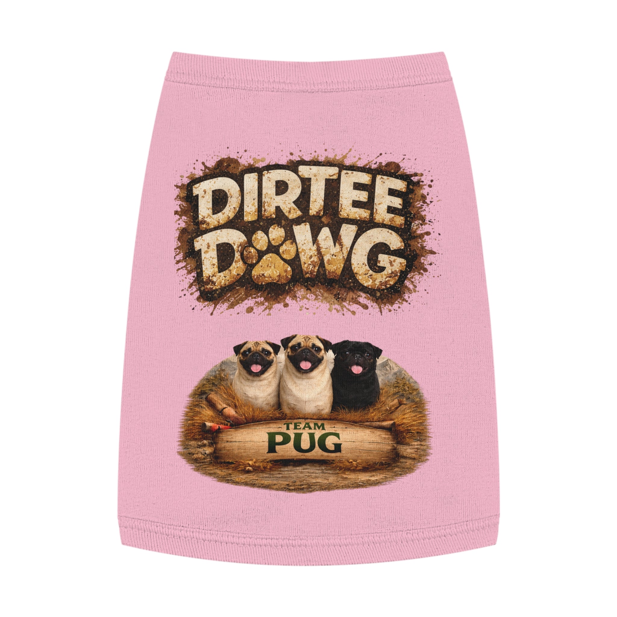 Dirtee Dawg Sweater Pug