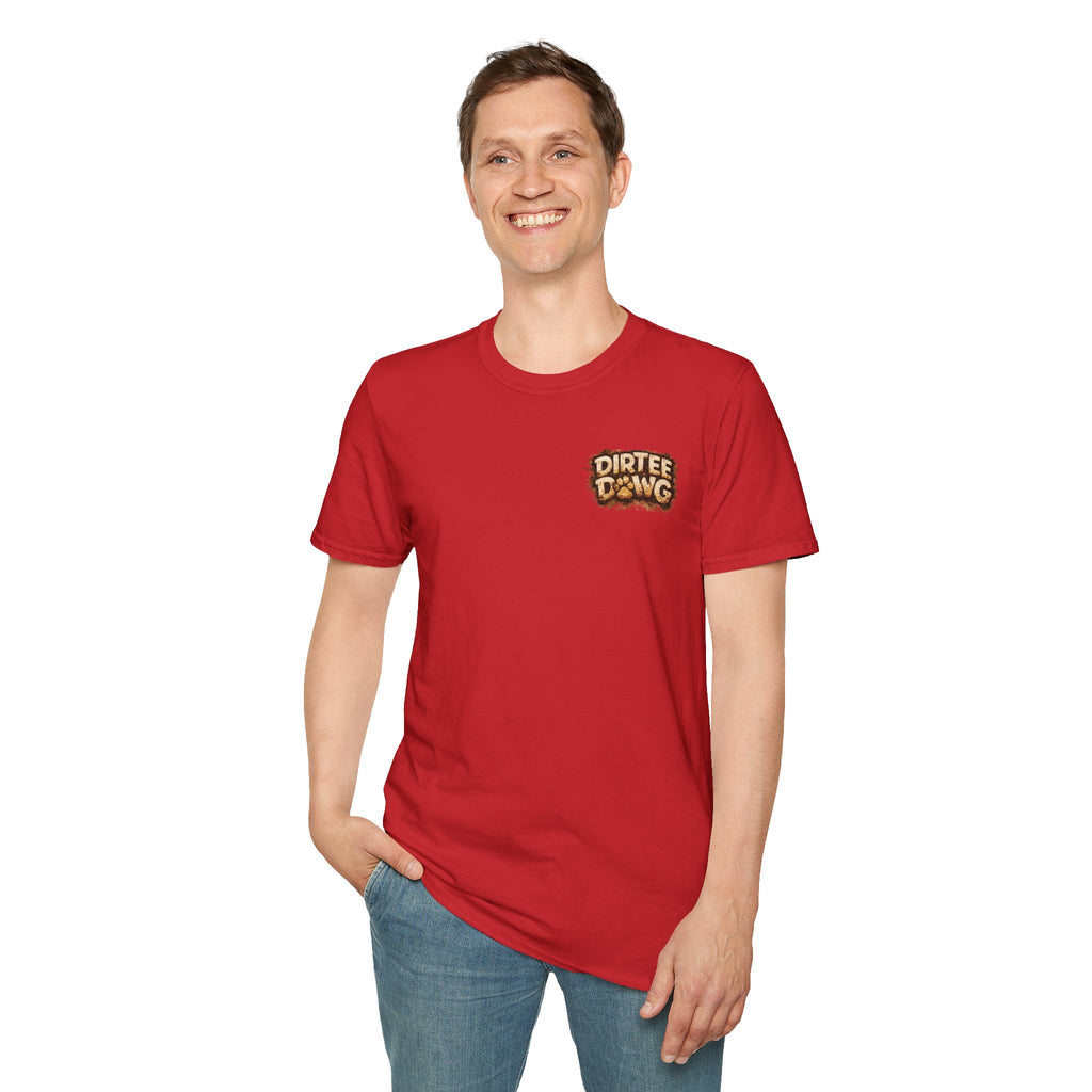 Slogan Tee 'Dog Walking Is A Team Sport' Graphic