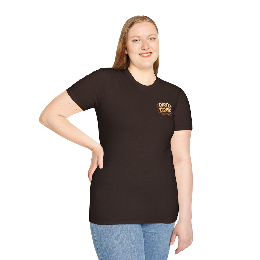 Slogan Tee 'Dog Walking Is A Team Sport' Graphic