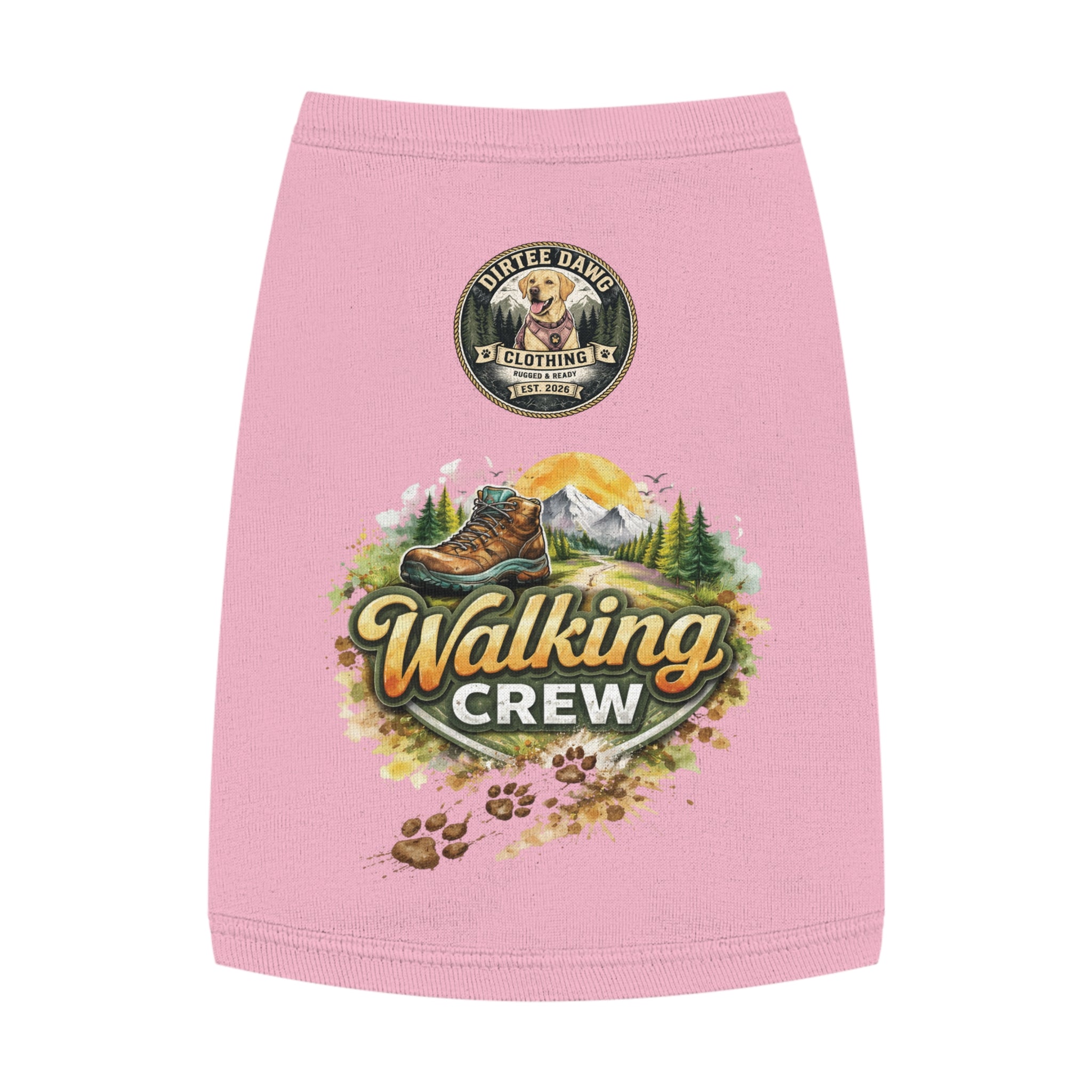 DAWG Sweater-Walking Crew Slogan