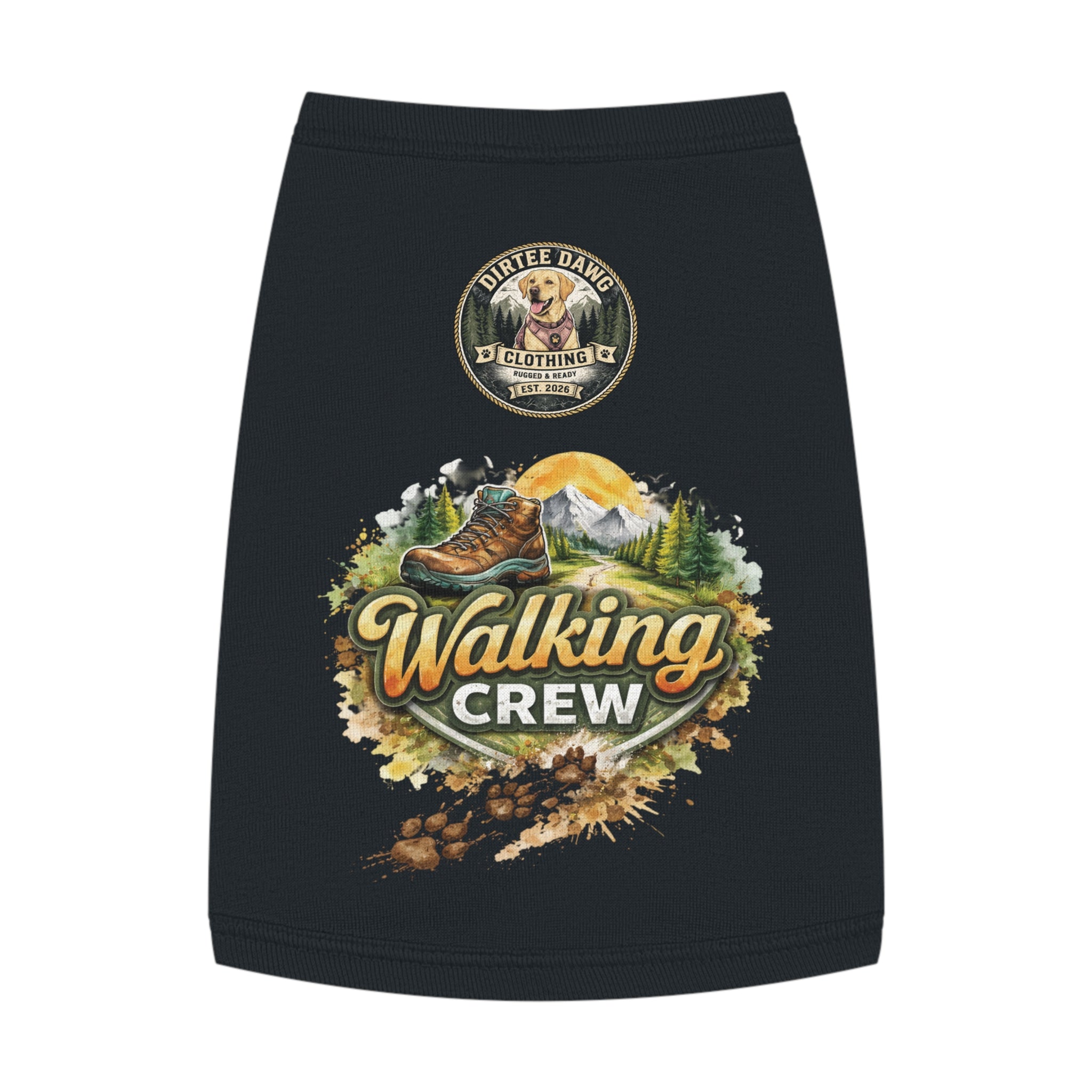 DAWG Sweater-Walking Crew Slogan