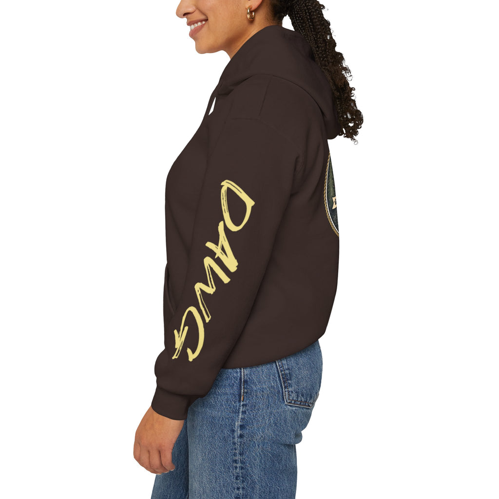 DIRTEE DAWG Logo & Sleeve Print Hoodie