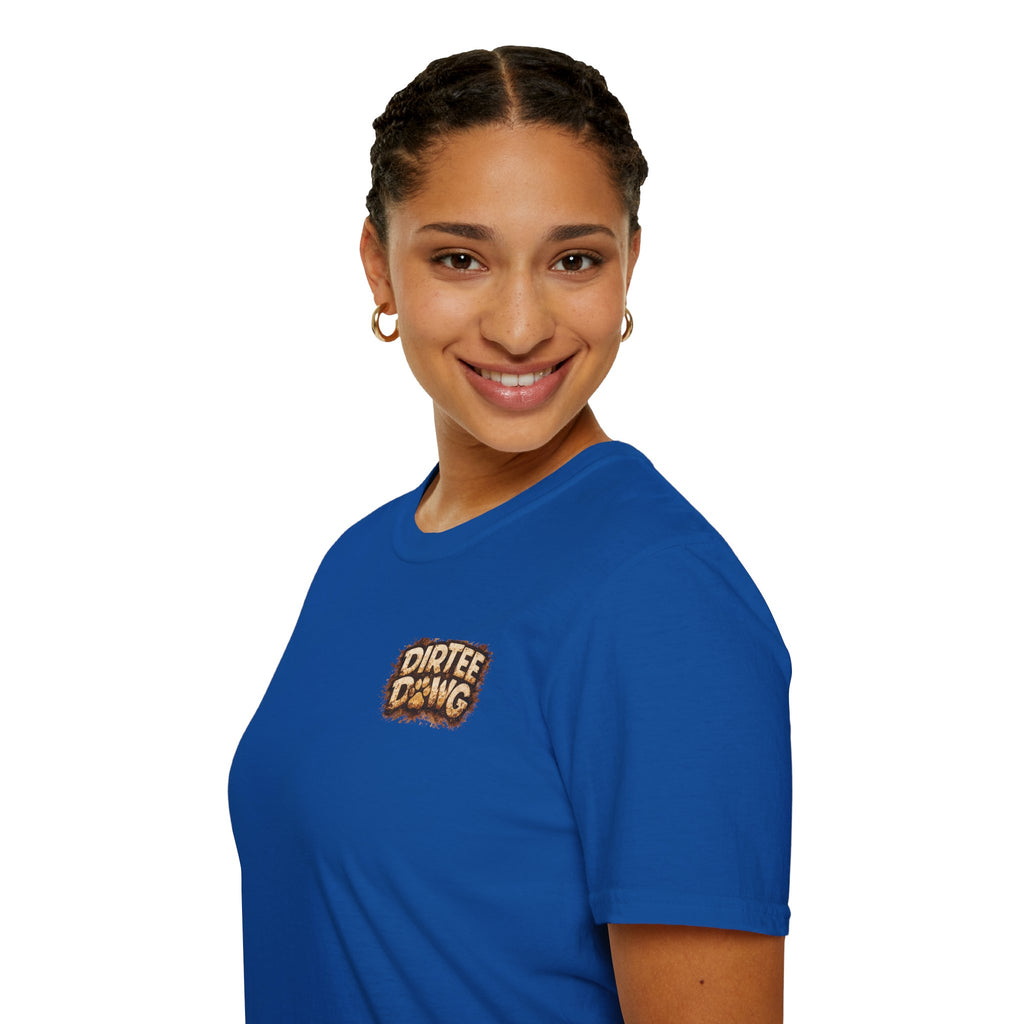 Slogan Tee 'Dog Walking Is A Team Sport' Graphic