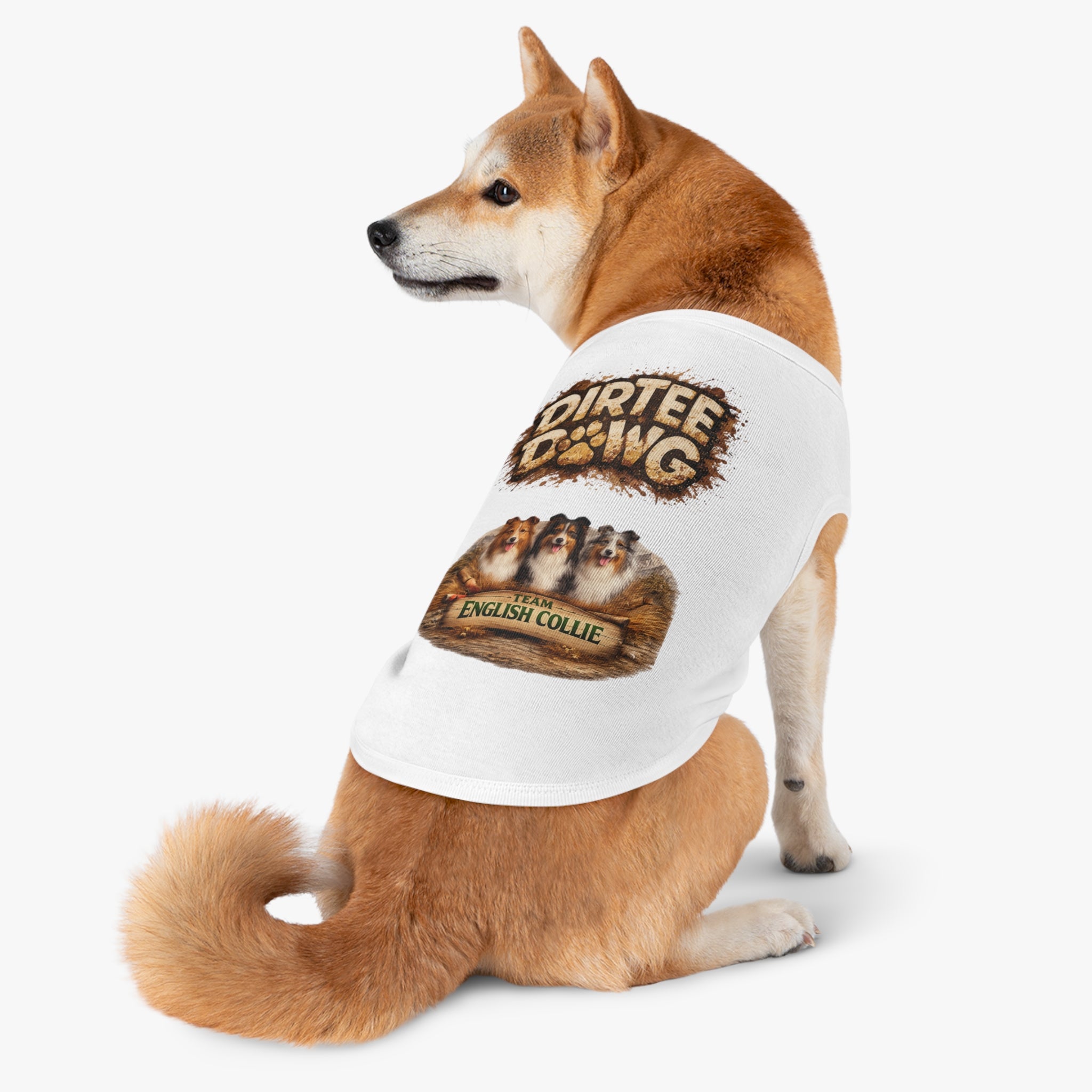 Dirtee Dawg Sweater  English Collie