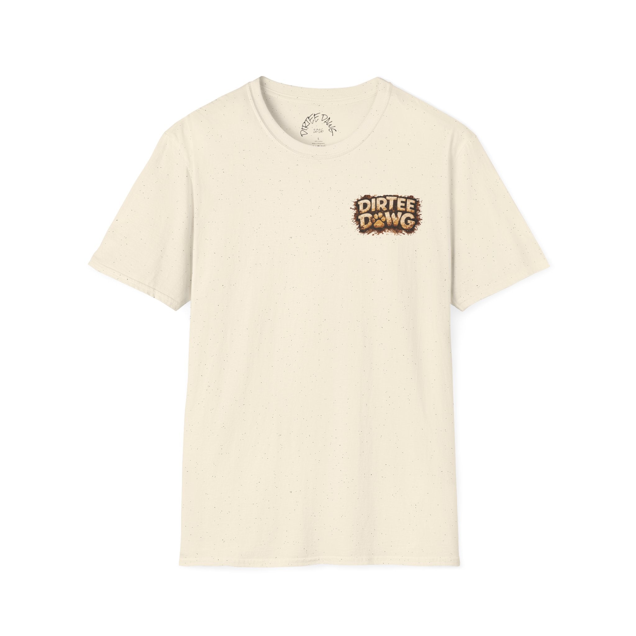 Slogan Tee "Canine Evolution" Graphic