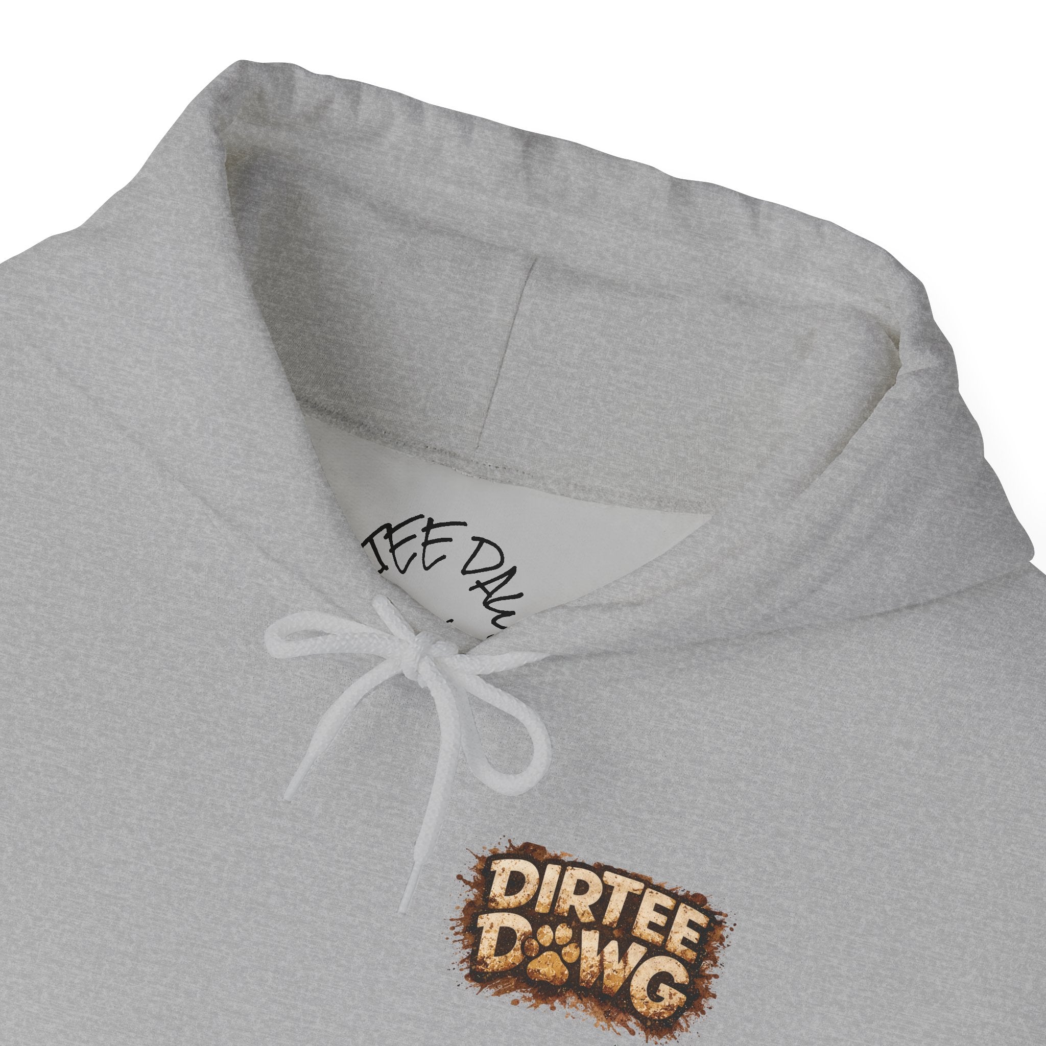 DIRTEE DAWG Logo & Sleeve Print Hoodie
