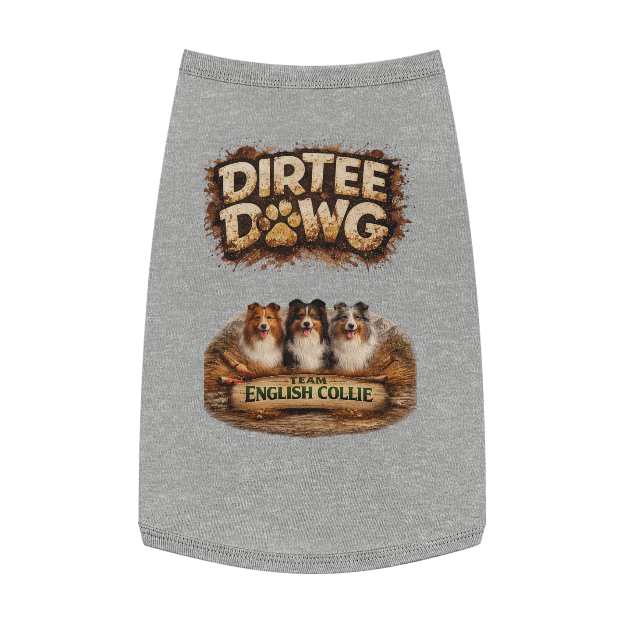 Dirtee Dawg Sweater  English Collie