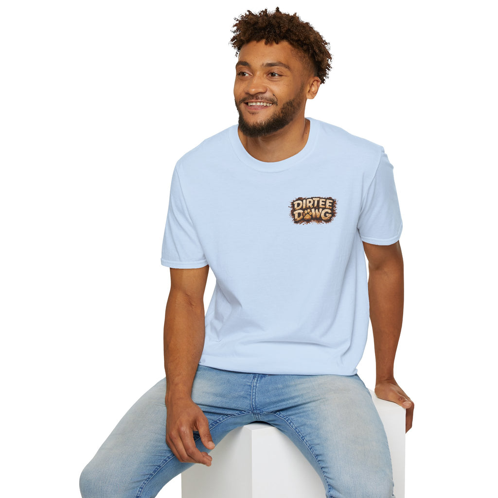 Slogan Tee 'Dog Walking Is A Team Sport' Graphic