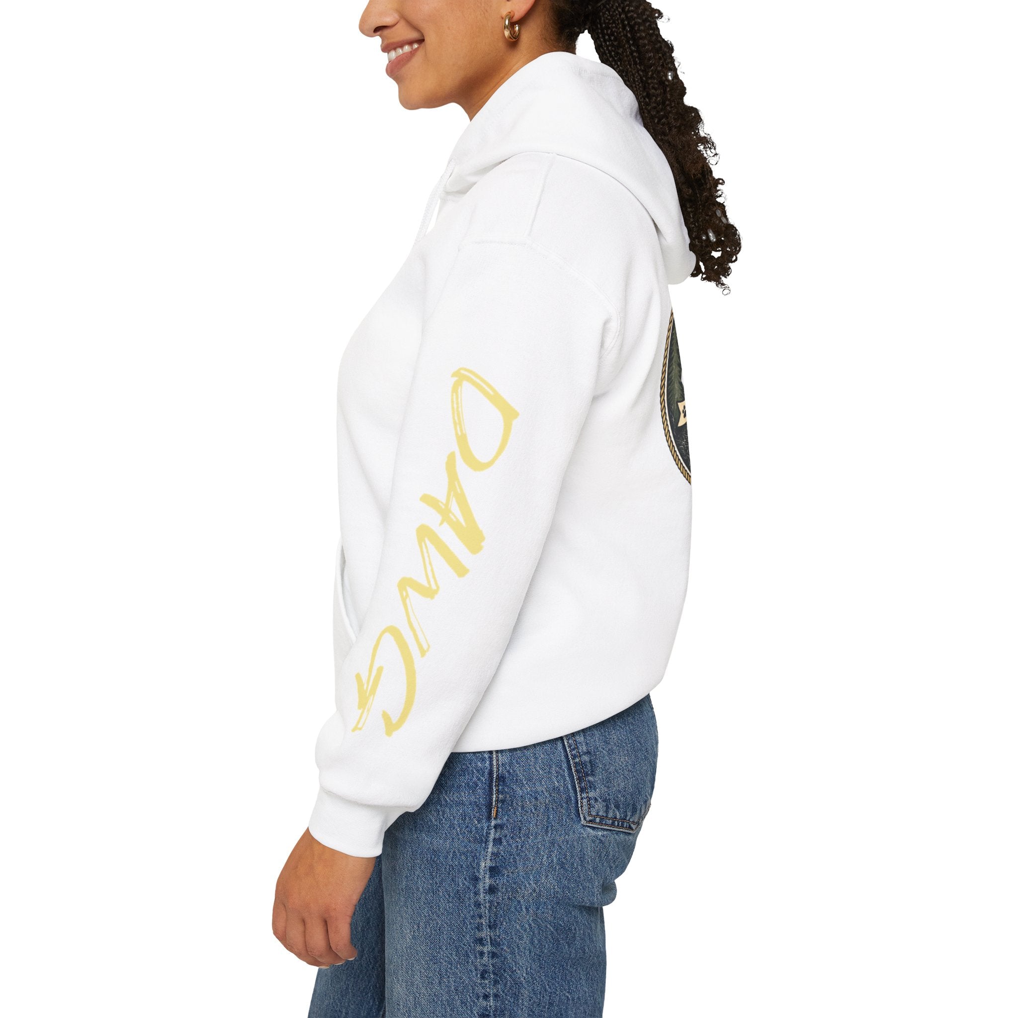 DIRTEE DAWG Logo & Sleeve Print Hoodie