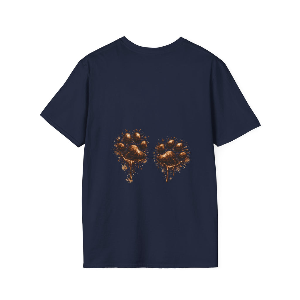 "DIRTY PAWS" Slogan Tee