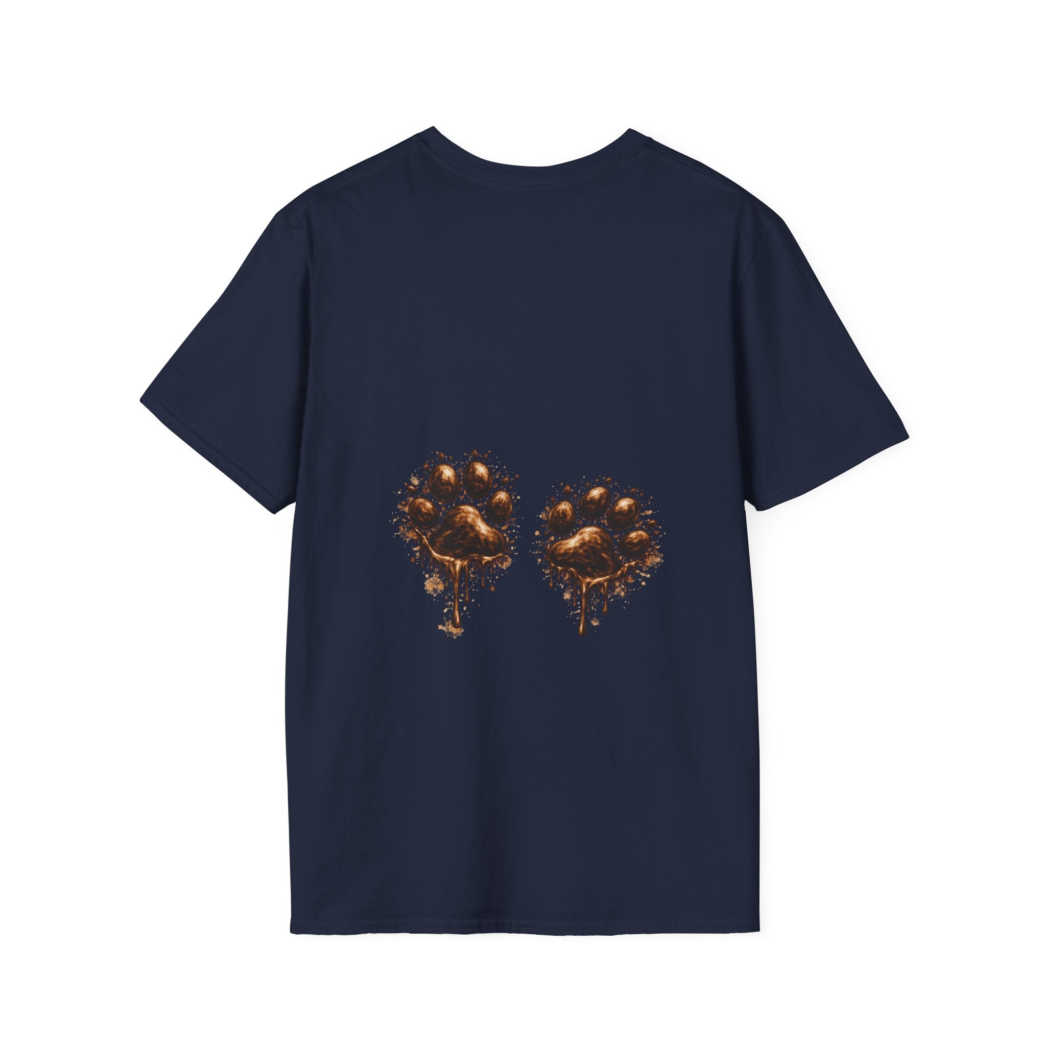 "DIRTY PAWS" Slogan Tee