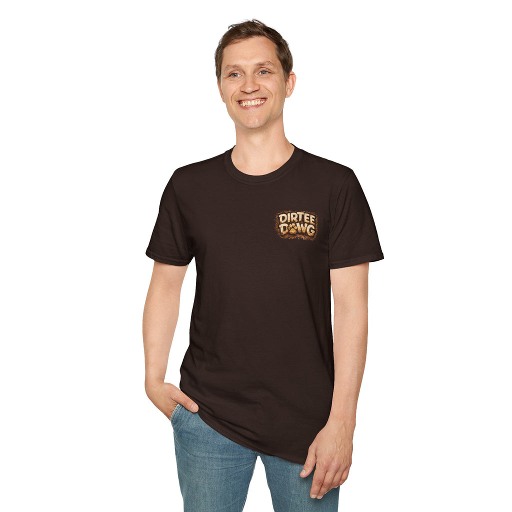 Slogan Tee 'Dog Walking Is A Team Sport' Graphic