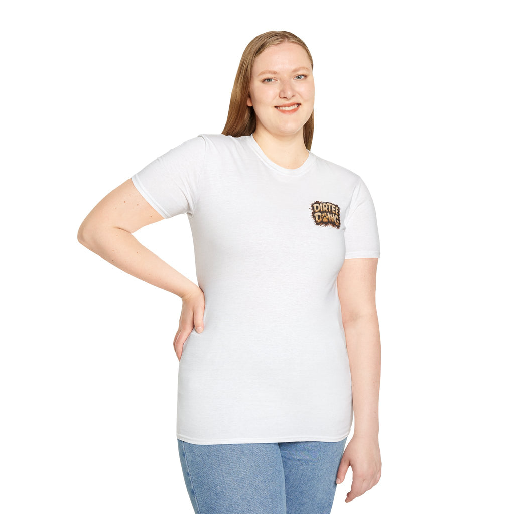 Slogan Tee 'Dog Walking Is A Team Sport' Graphic