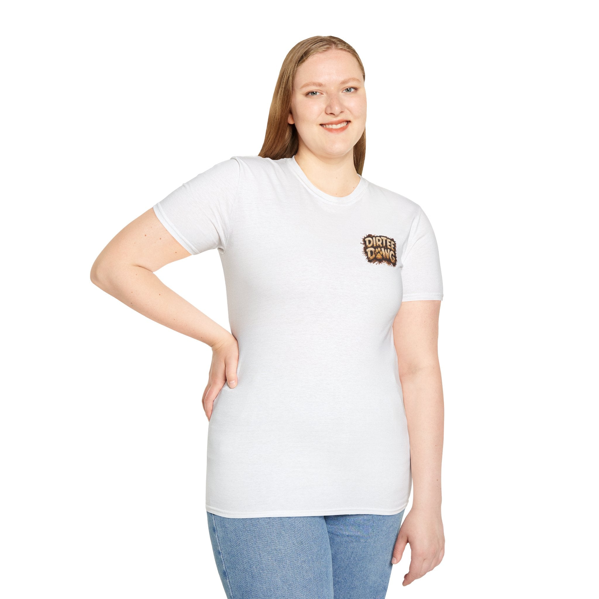Slogan Tee 'Dog Walking Is A Team Sport' Graphic