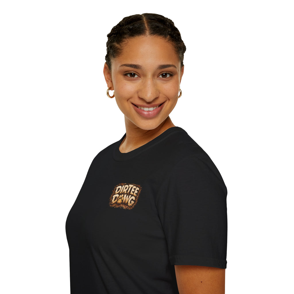 Slogan Tee 'Dog Walking Is A Team Sport' Graphic