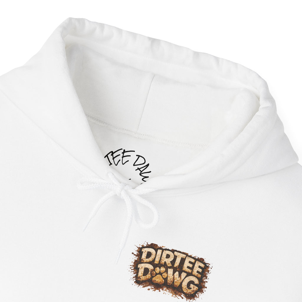 DIRTEE DAWG Logo & Sleeve Print Hoodie