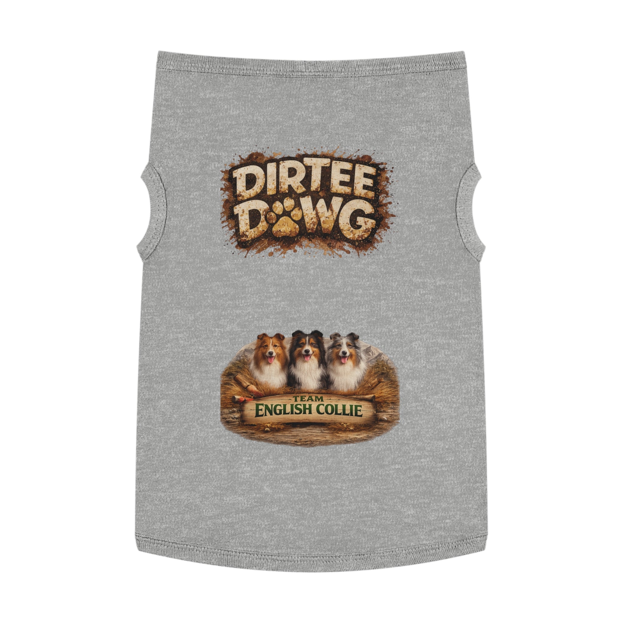 Dirtee Dawg Sweater  English Collie