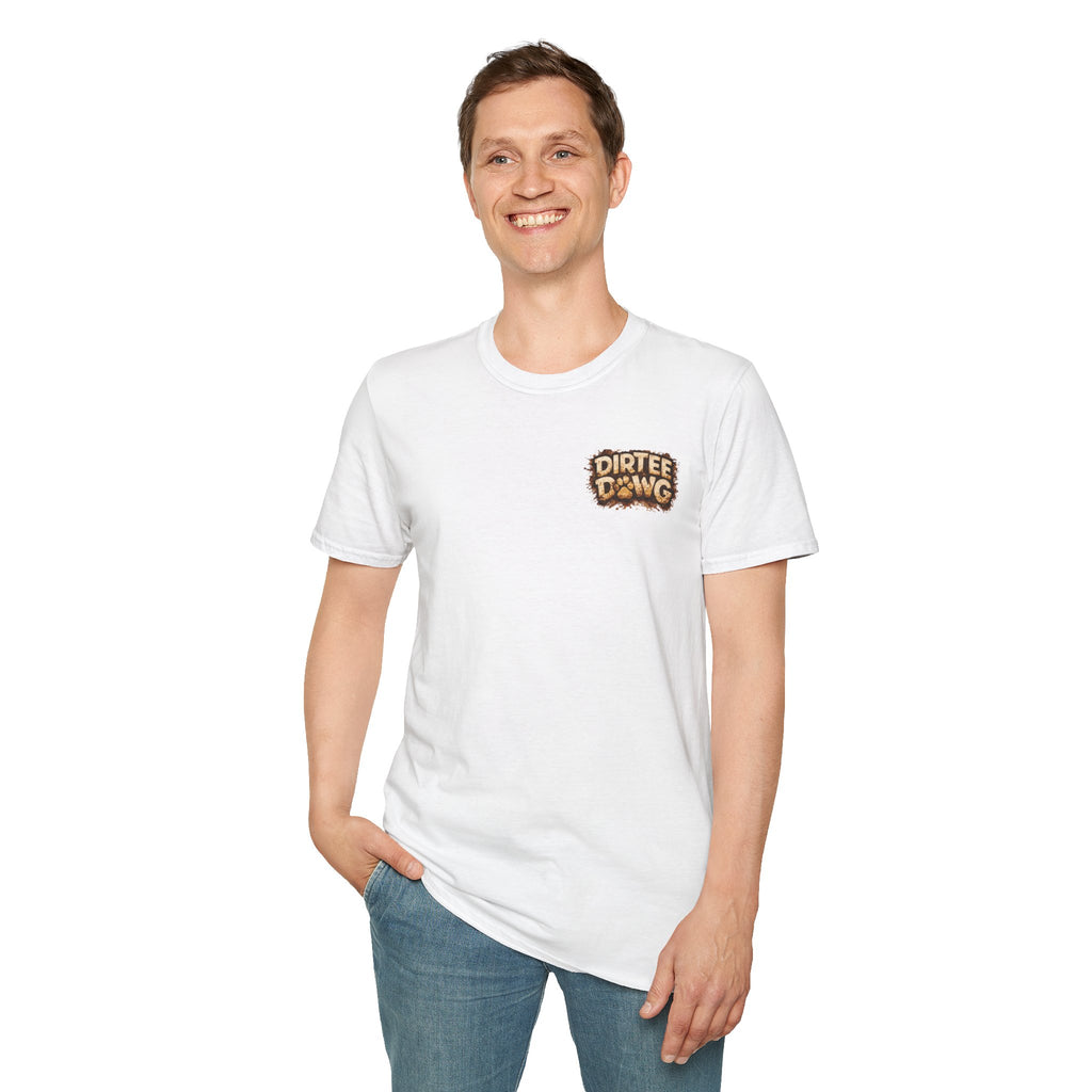 Slogan Tee 'Dog Walking Is A Team Sport' Graphic