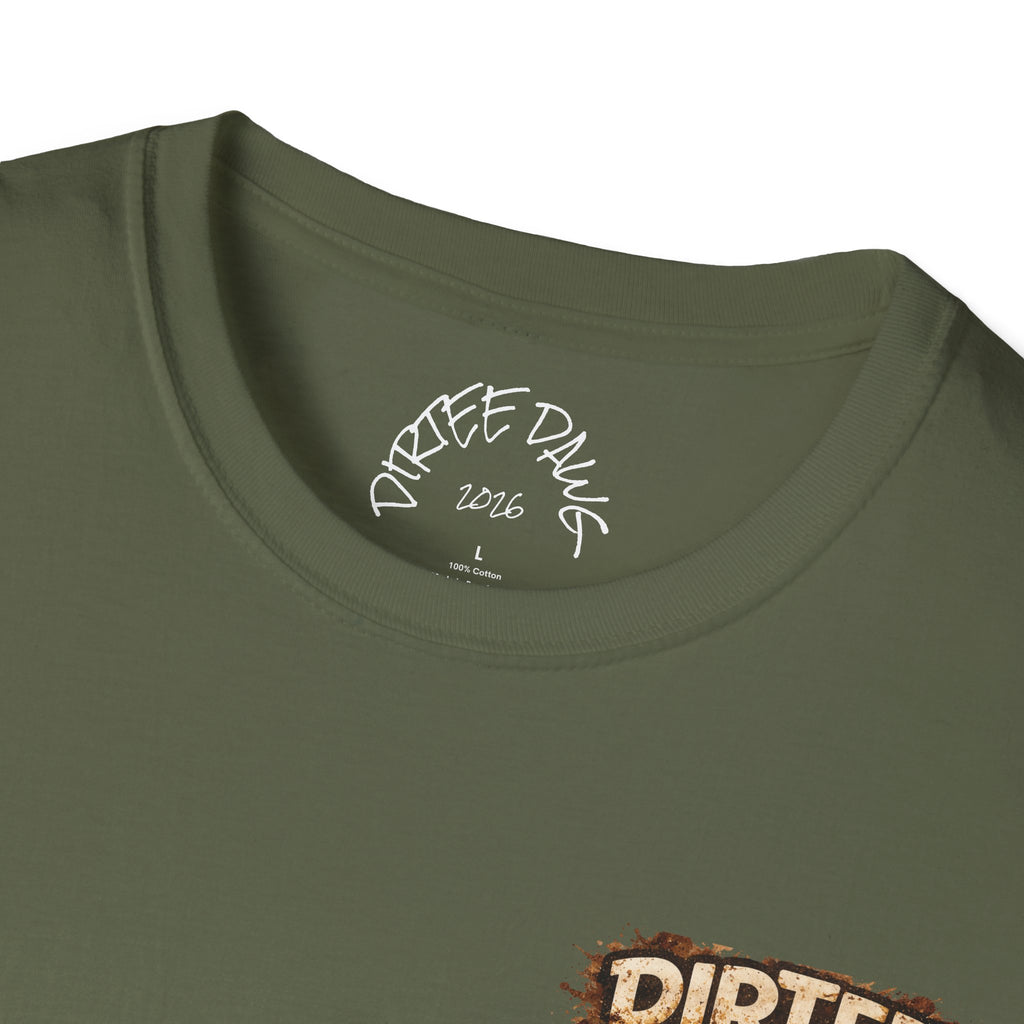 "DIRTY PAWS" Slogan Tee