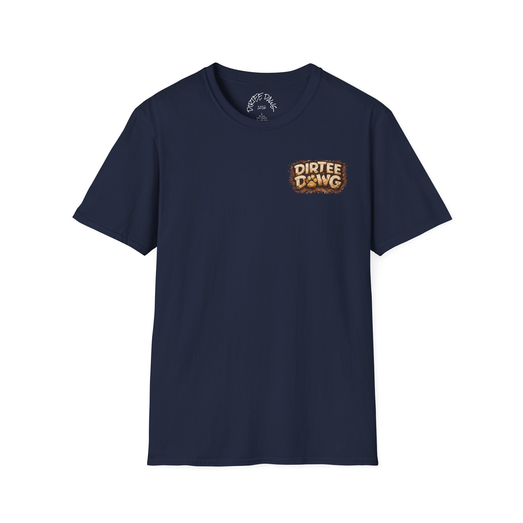 "DIRTY PAWS" Slogan Tee