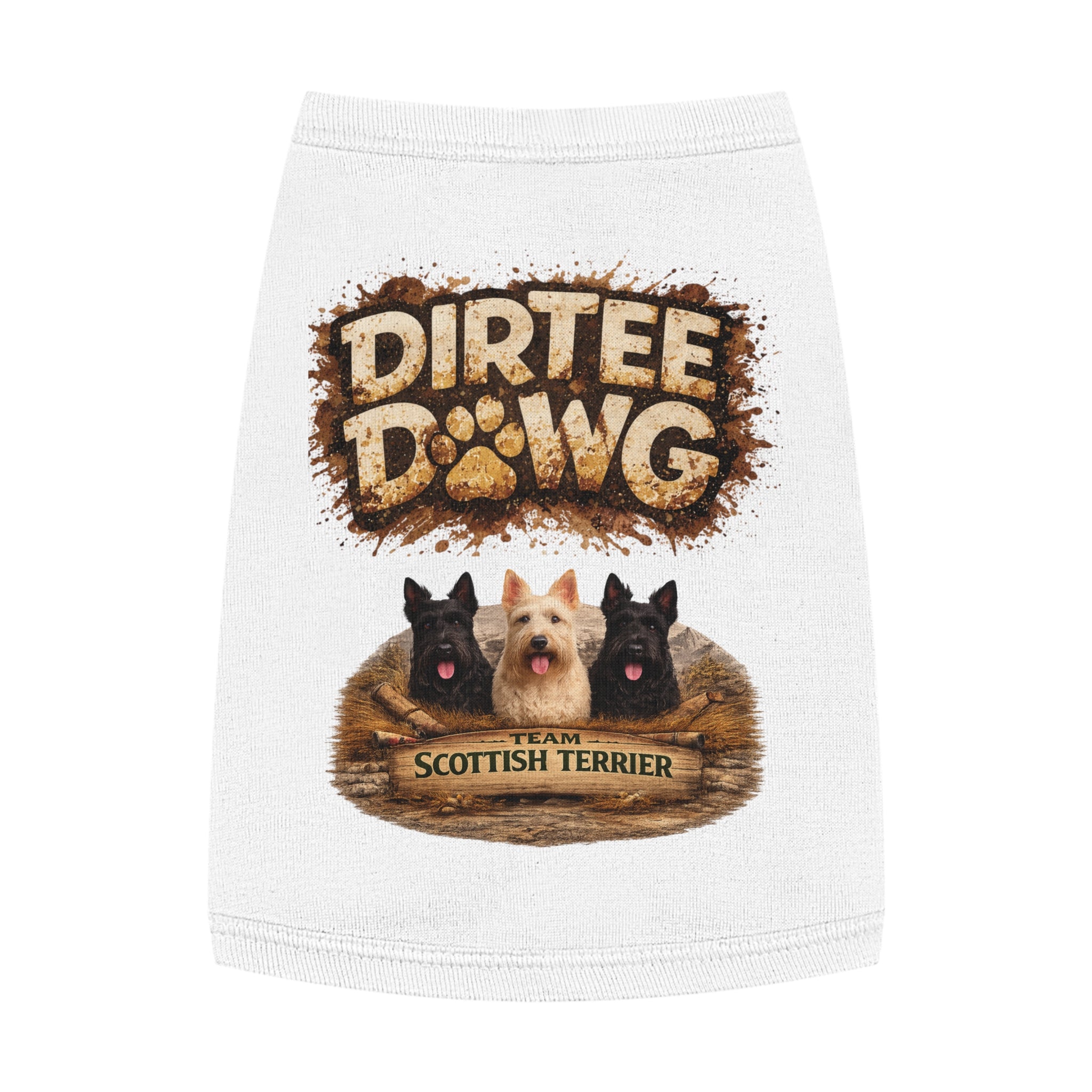 Dirtee Dawg Sweater Scottish Terrier