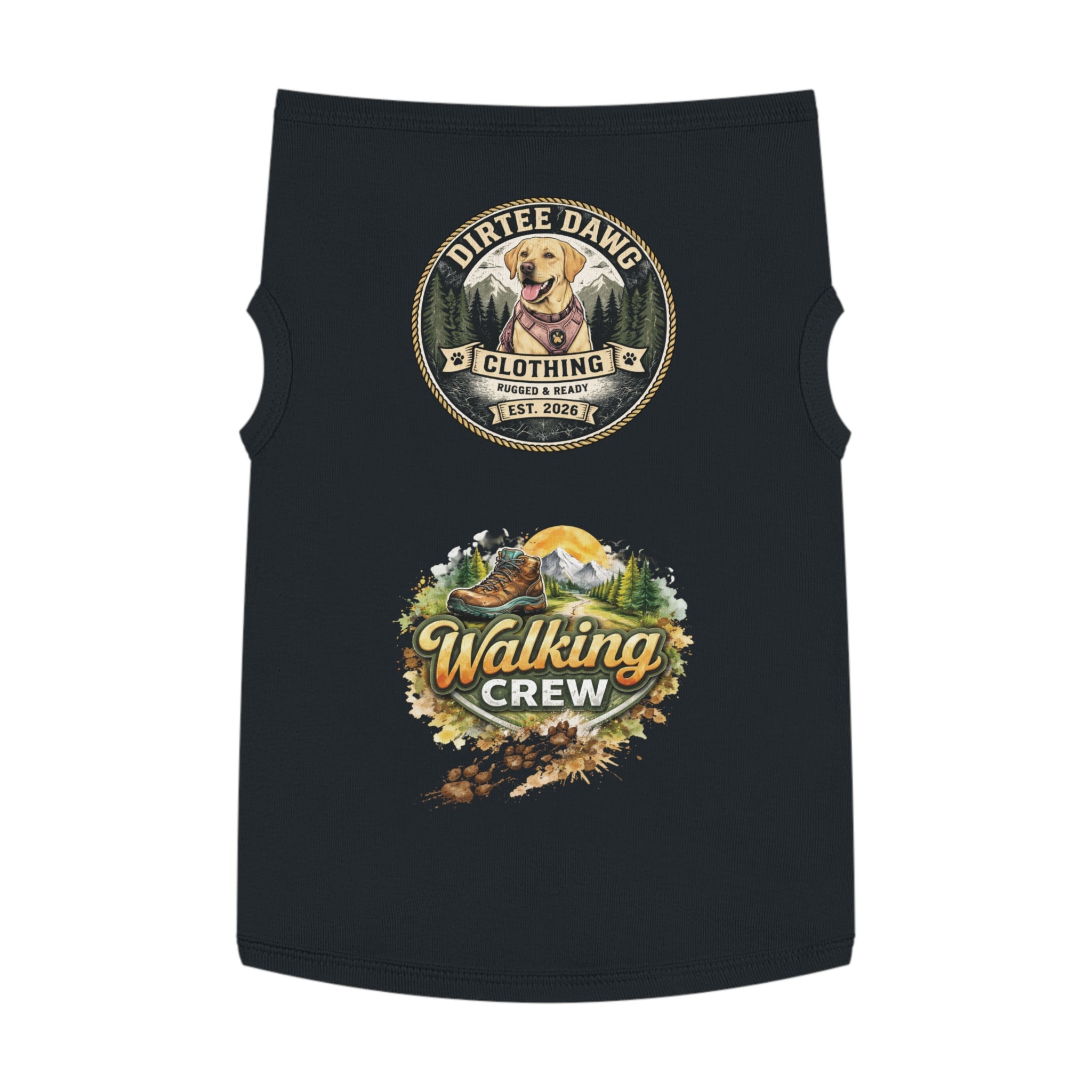 DAWG Sweater-Walking Crew Slogan