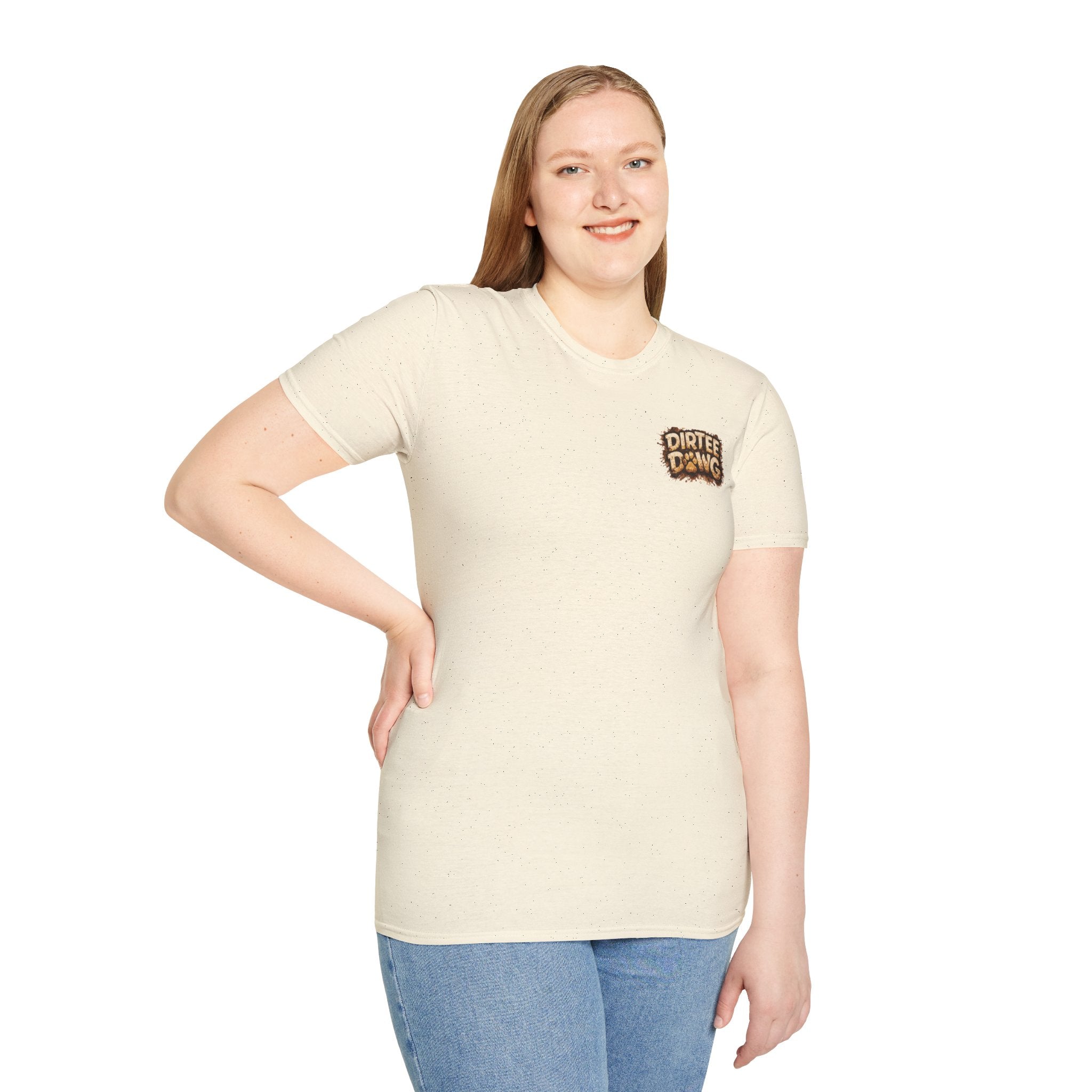Slogan Tee 'Dog Walking Is A Team Sport' Graphic