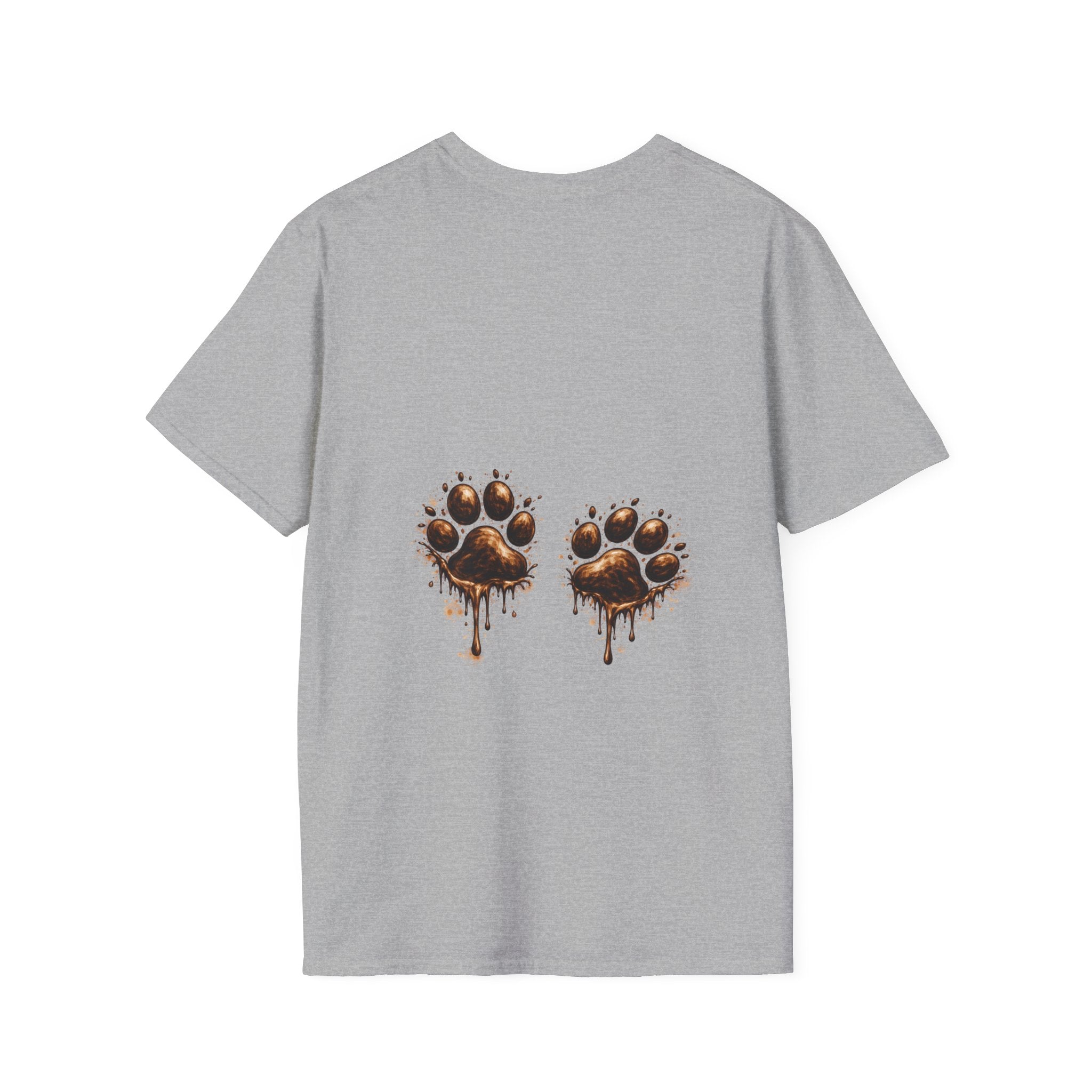 "DIRTY PAWS" Slogan Tee