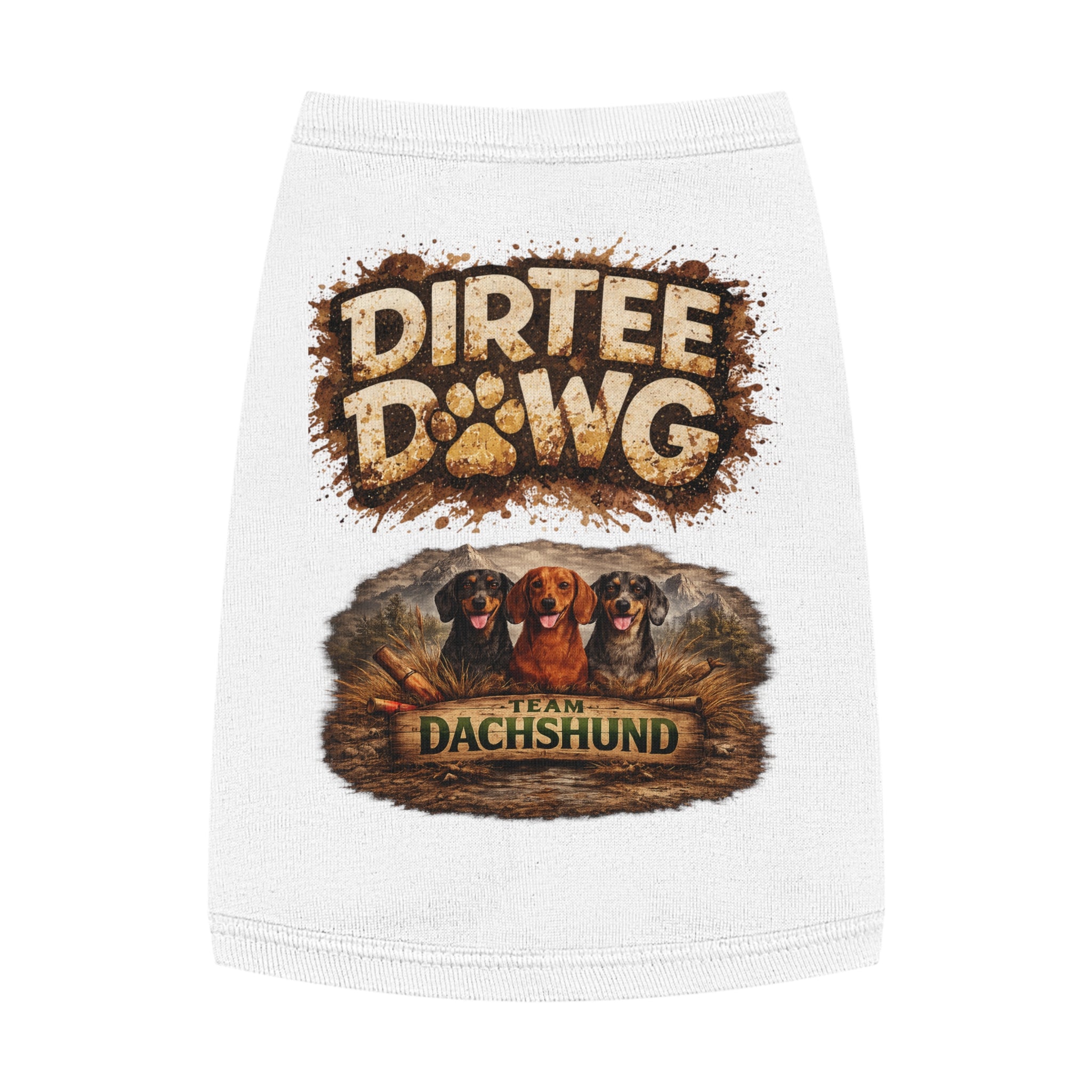 Team Dachshund Sweater | "Dirtee Dawg"