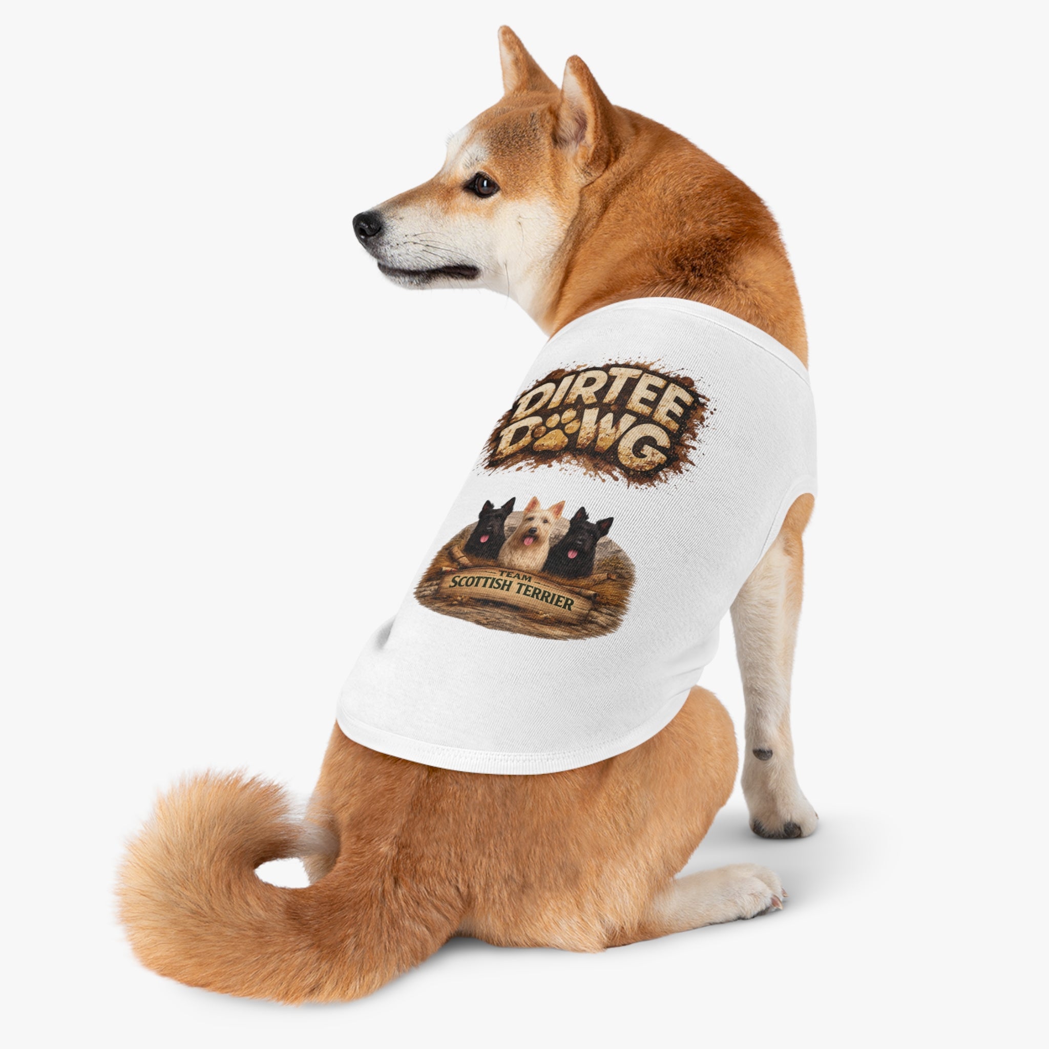 Dirtee Dawg Sweater Scottish Terrier