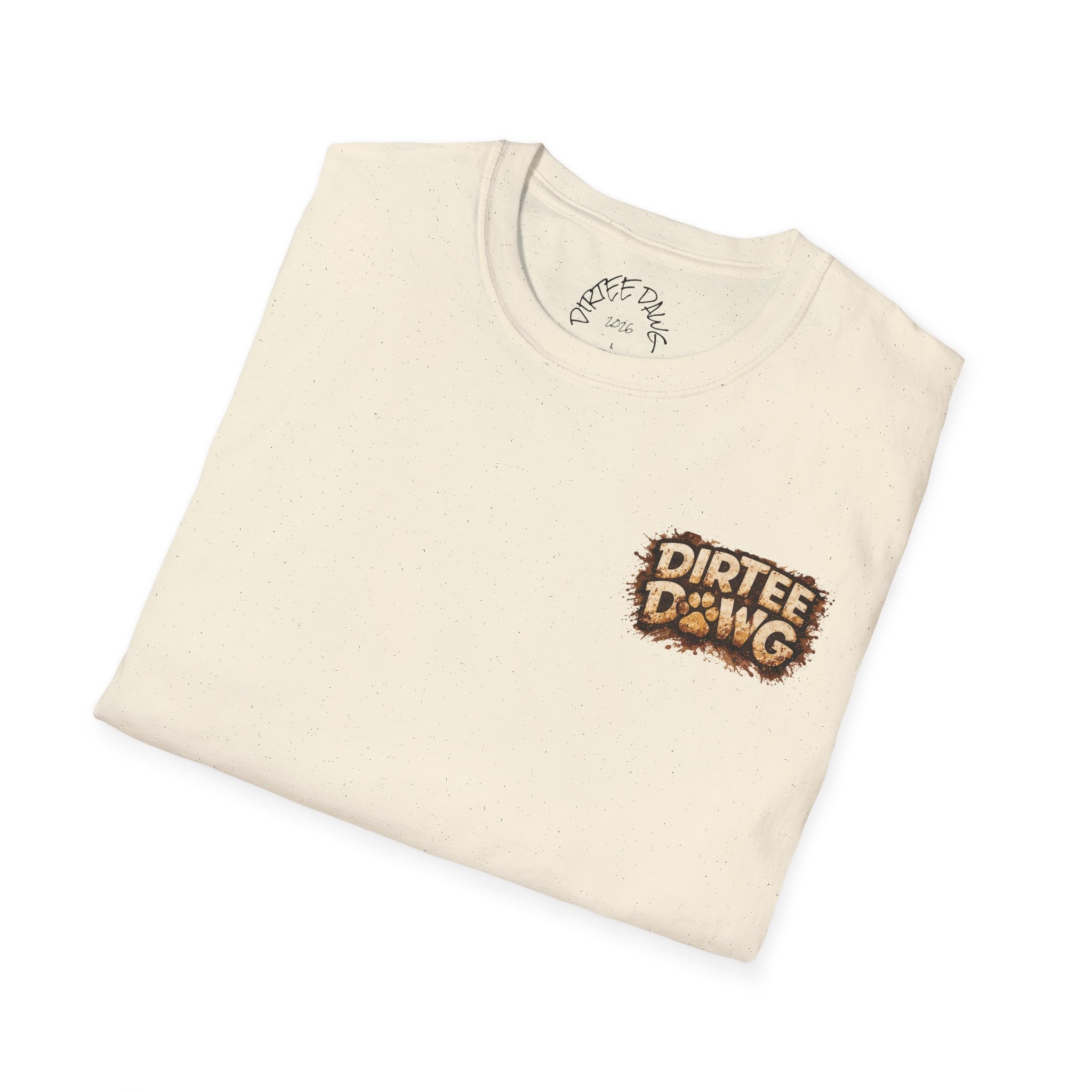 "DIRTY PAWS" Slogan Tee